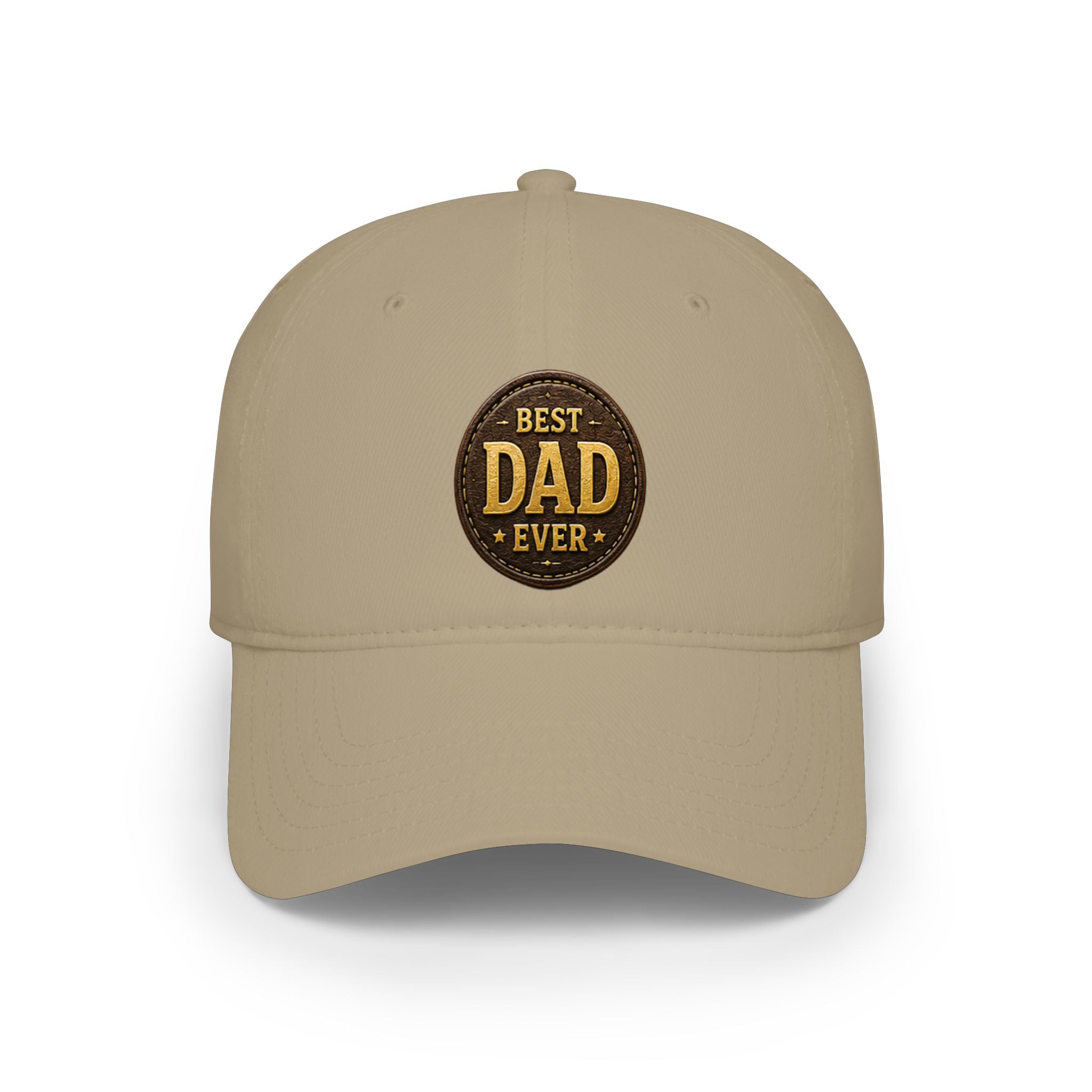 Best Dad Ever Baseball Cap - Low Profile Dad Hat for Father’s Day Gift