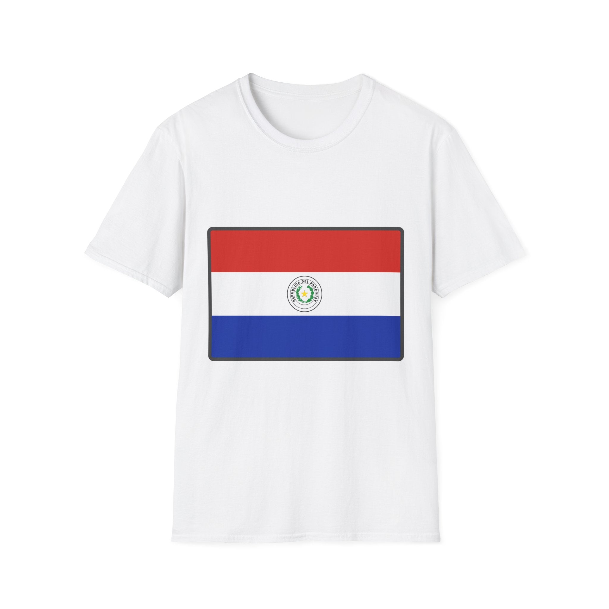 Paraguay Flag T-Shirt — Football Soccer Fan Tee