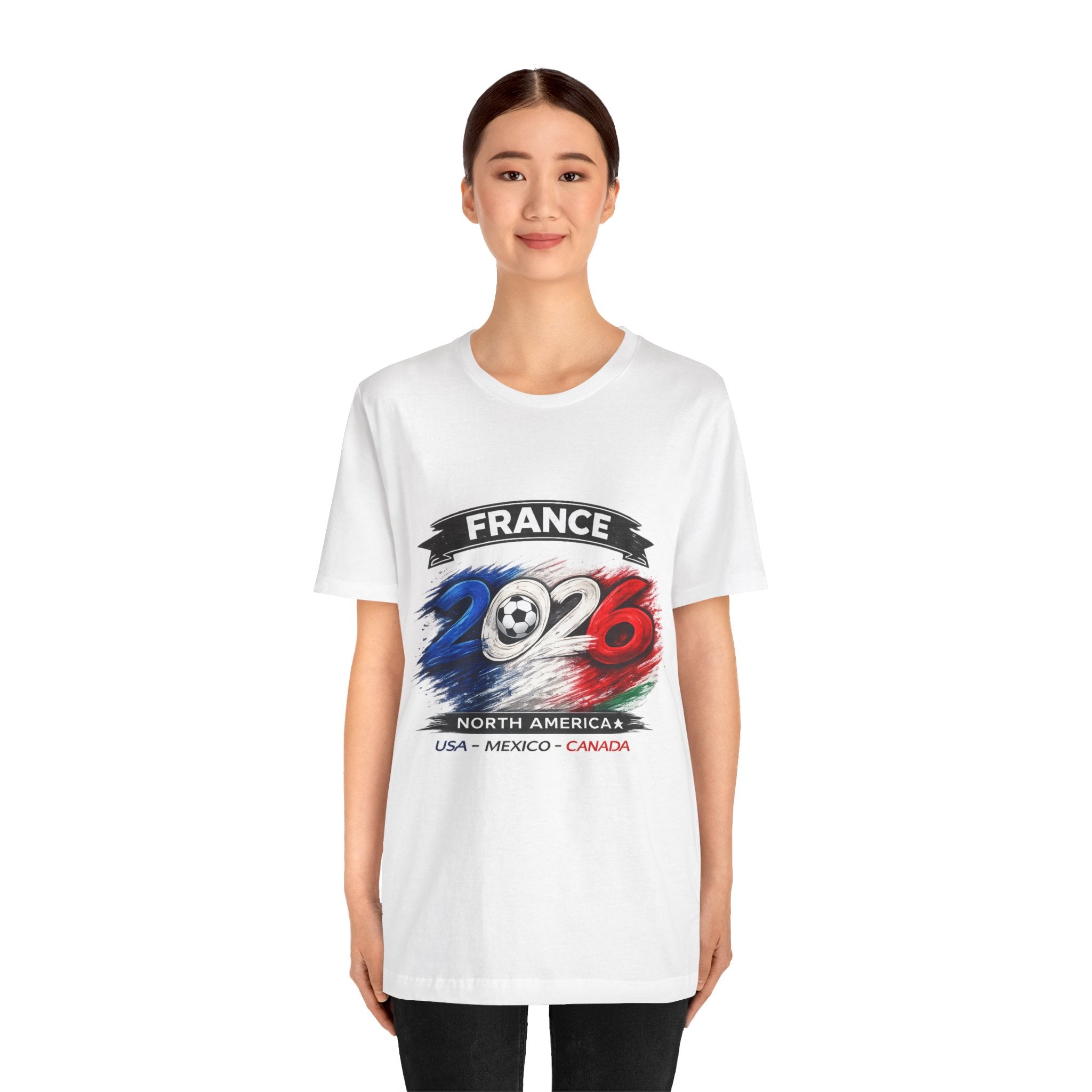 France 2026 Soccer Cup T-Shirt — North America (USA • Mexico • Canada)