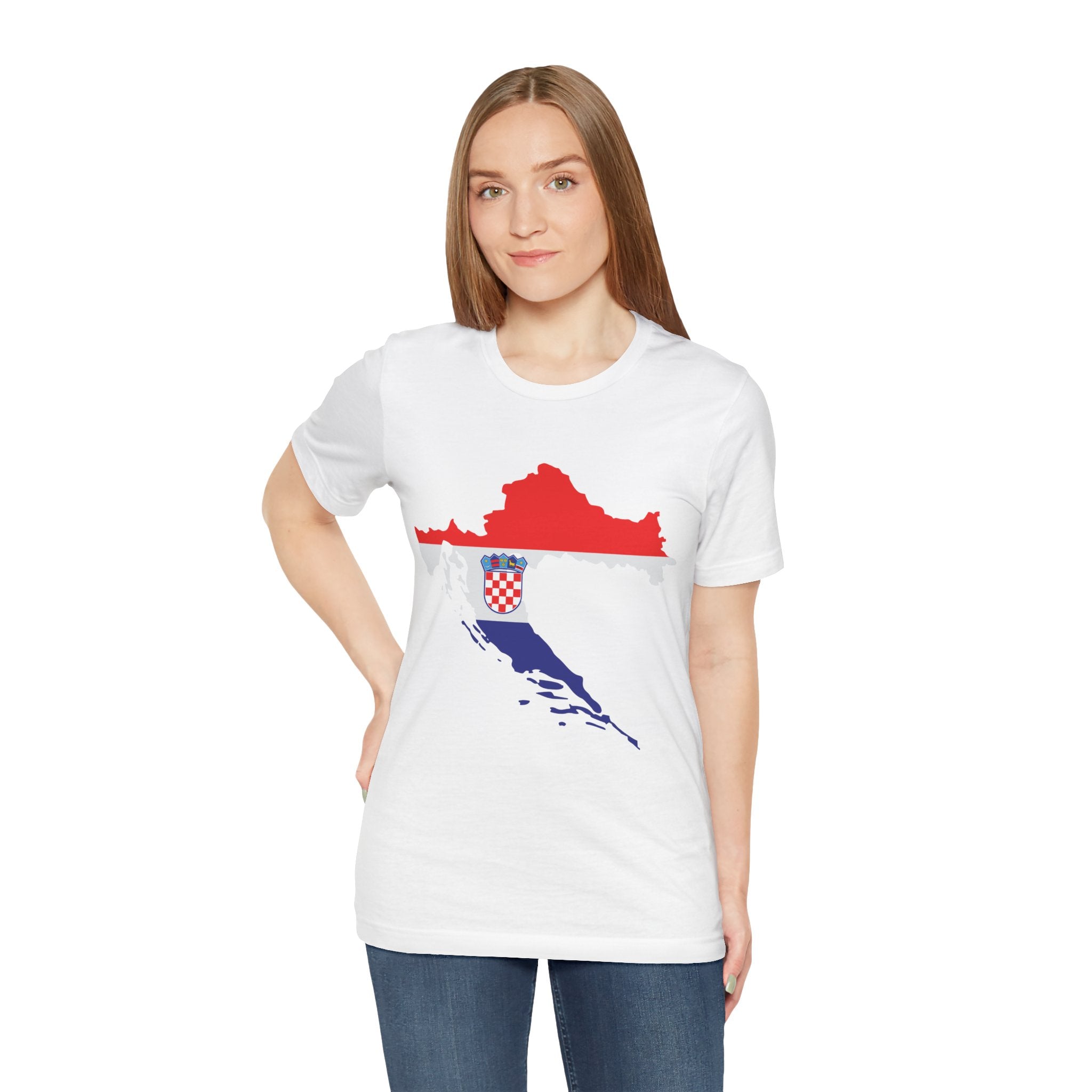 Croatia Map & “Croatia 2026” Soccer Fan T-Shirt