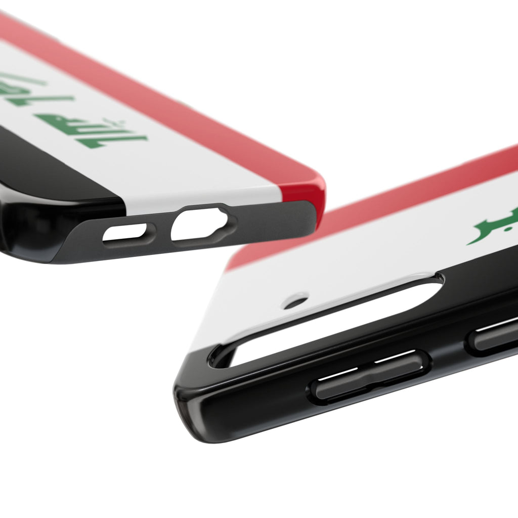 Iraq Flag Tough Phone Case — Durable Patriotic iPhone/Android Cover