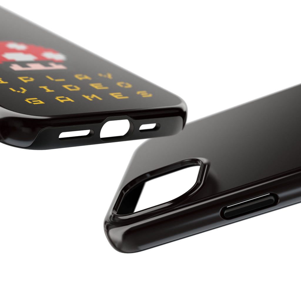 I Play Video Games Pixel Mushroom Phone Case — Tough Protective Gamer Case