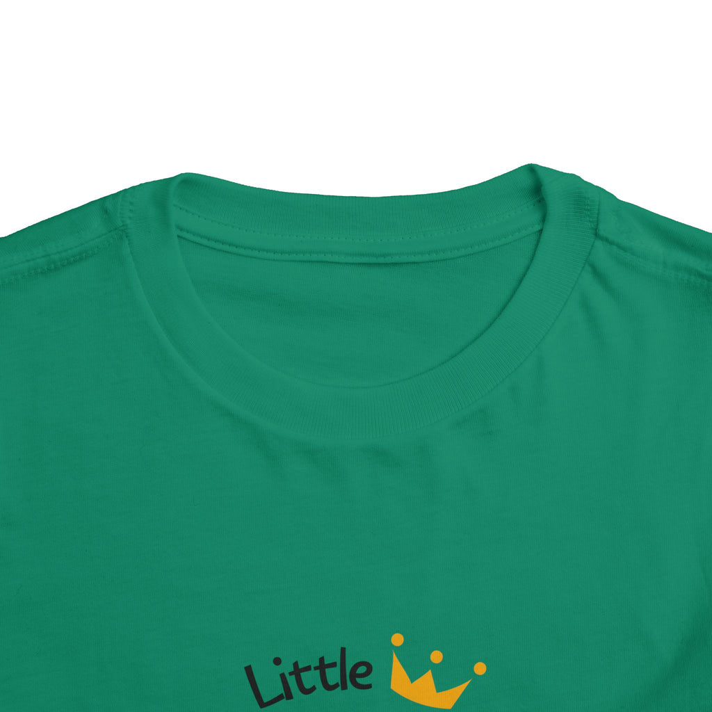 Toddler Tee — "Little King" Lion Graphic