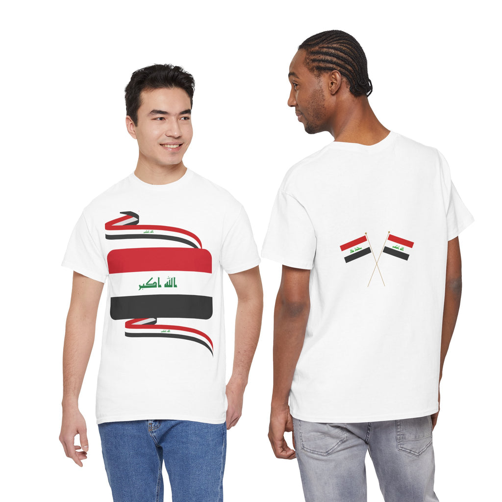 Iraq Flag T-Shirt – Iraqi Pride Short Sleeve Tee
