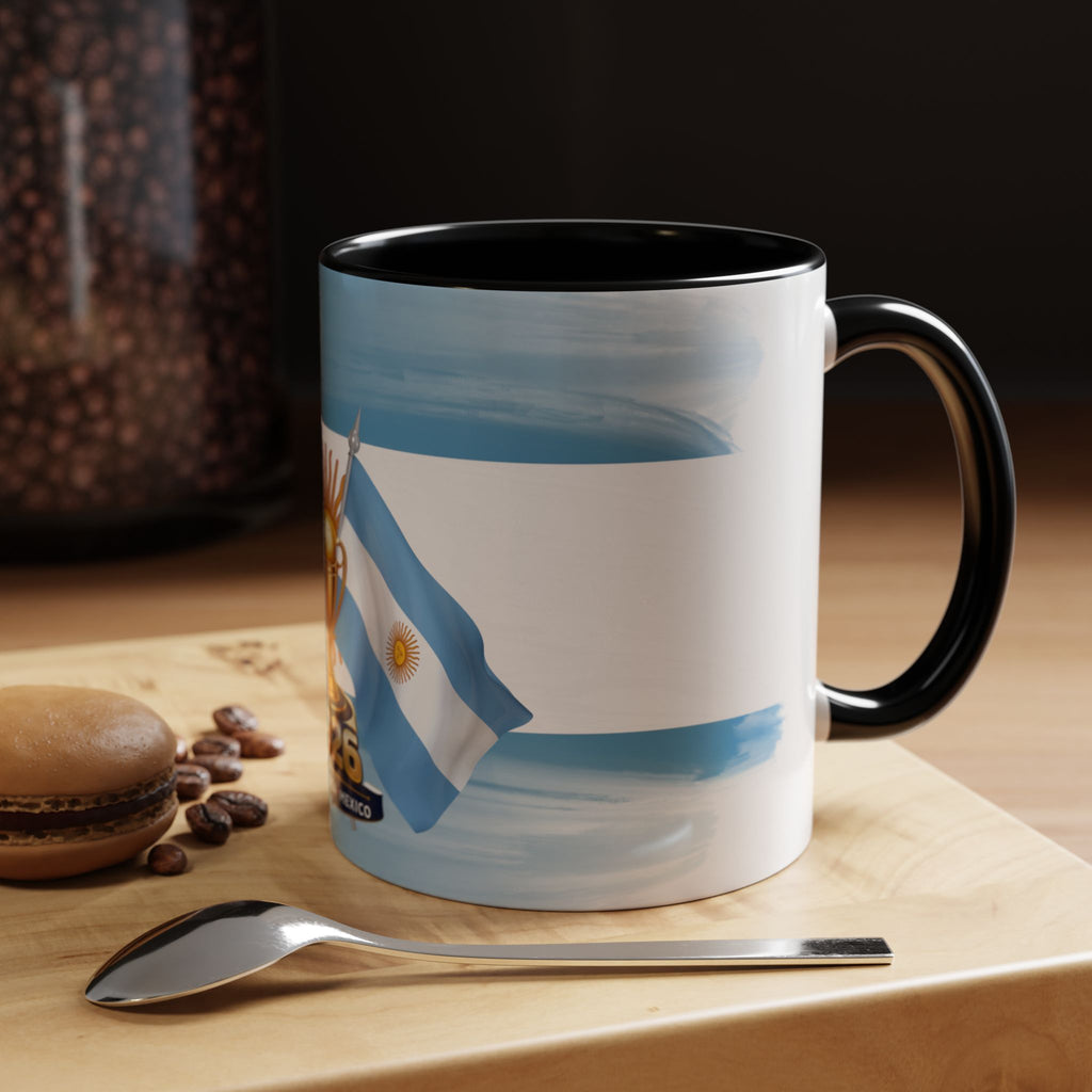 Argentina 2026 Soccer Trophy Coffee Mug – Copa USA Canada Mexico Fan Gift
