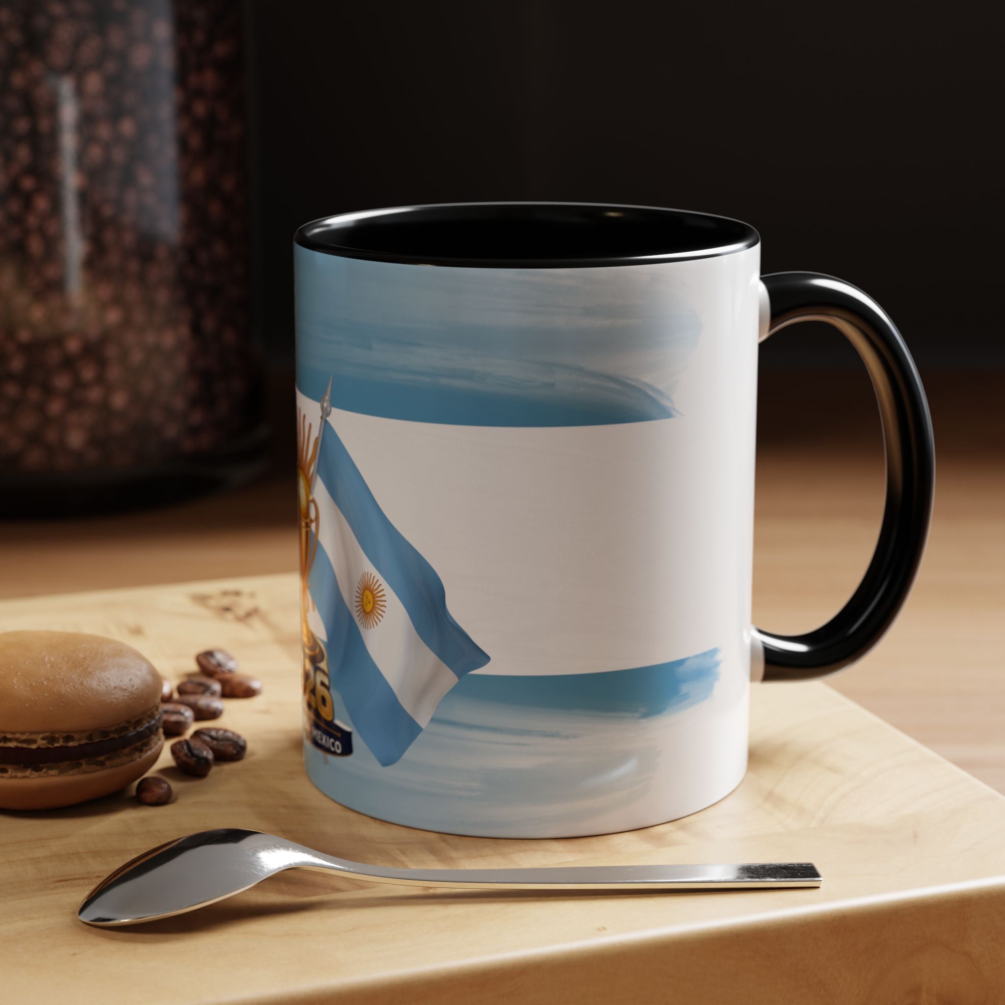 Argentina 2026 Soccer Trophy Coffee Mug – Copa USA Canada Mexico Fan Gift