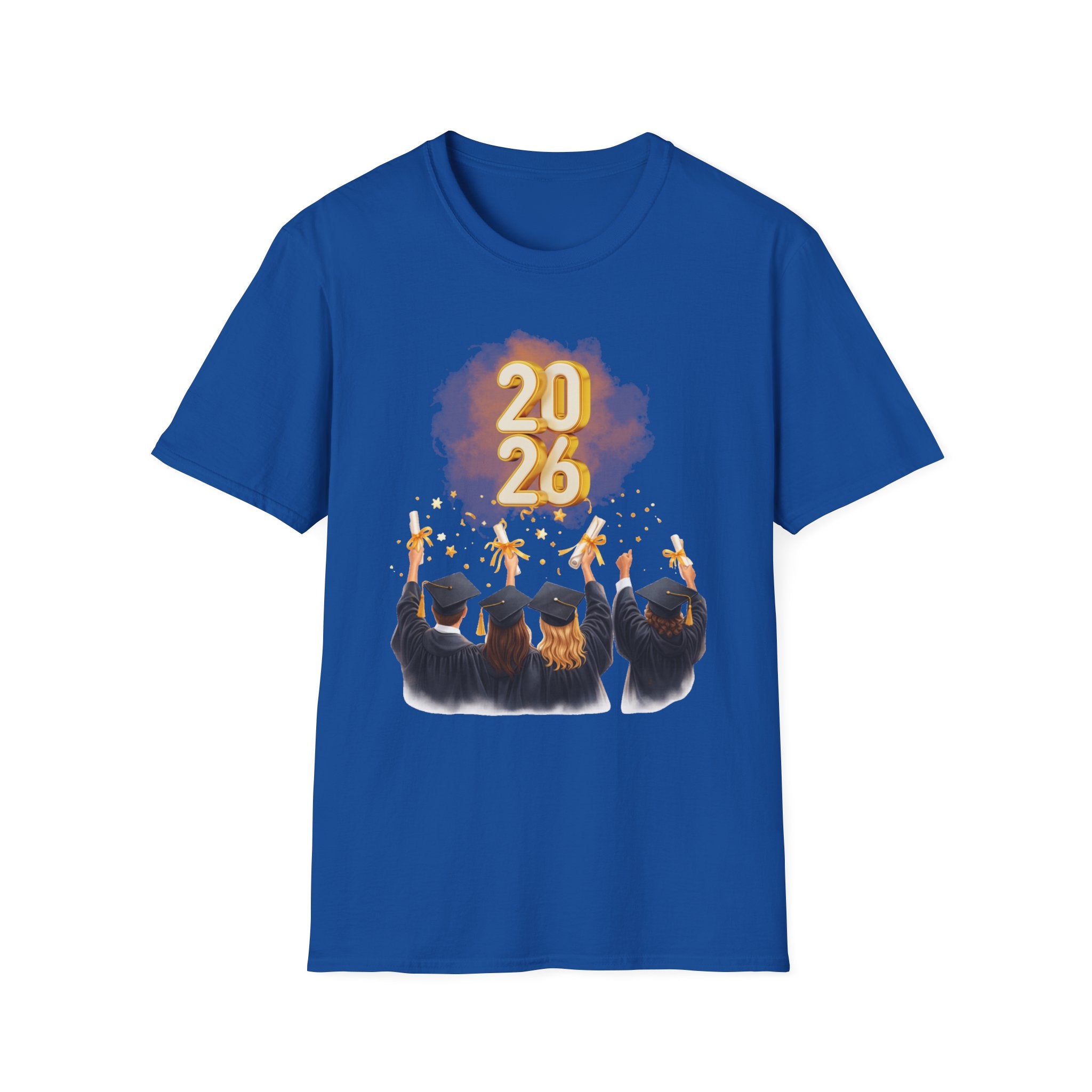 2026 Graduation T-Shirt – Class of 2026 Cap Toss Celebration Tee