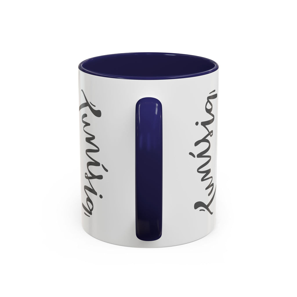 Tunisia Flag Accent Coffee Mug – Red Brushstroke Design (11/15oz)