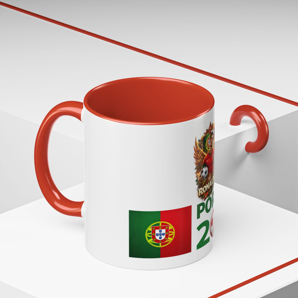 Portugal 2026 Coffee Mug — Soccer Fan Accent Mug (11/15oz)