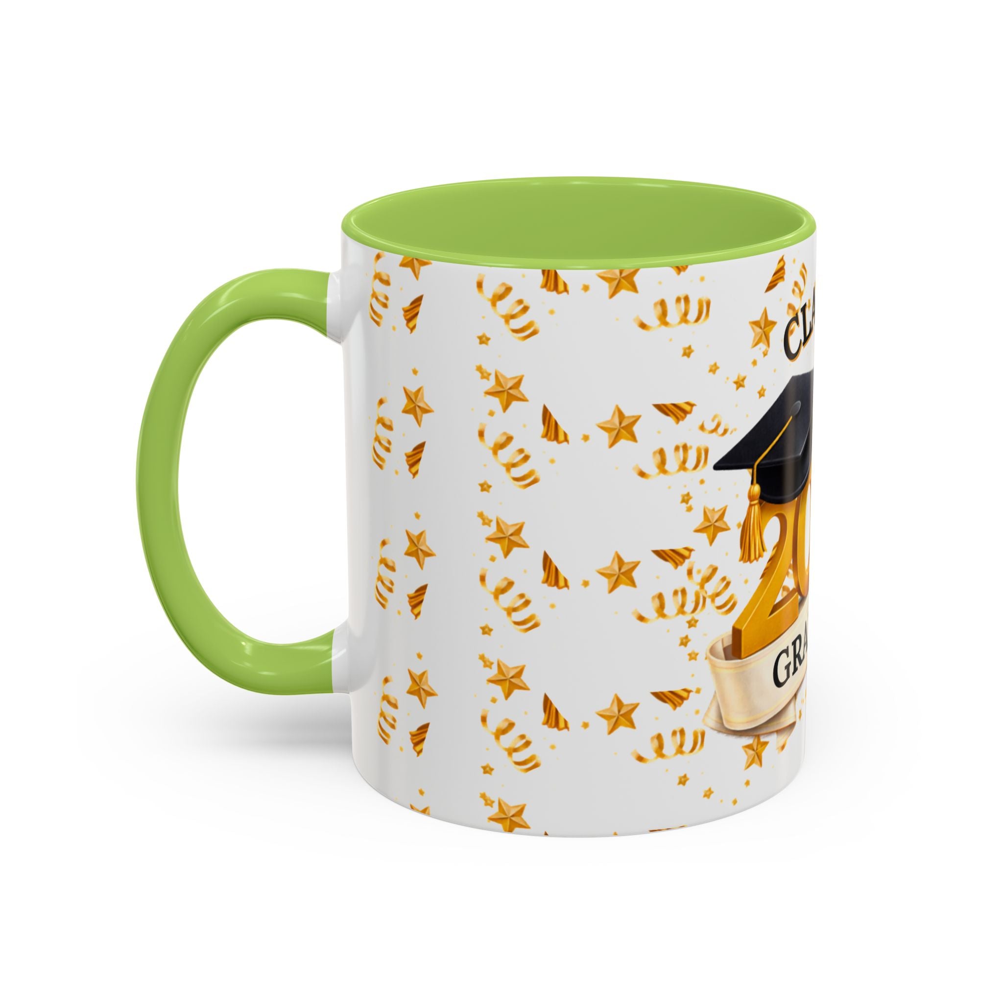 Class of 2026 Graduate Accent Coffee Mug – Black Interior, Graduation Gift