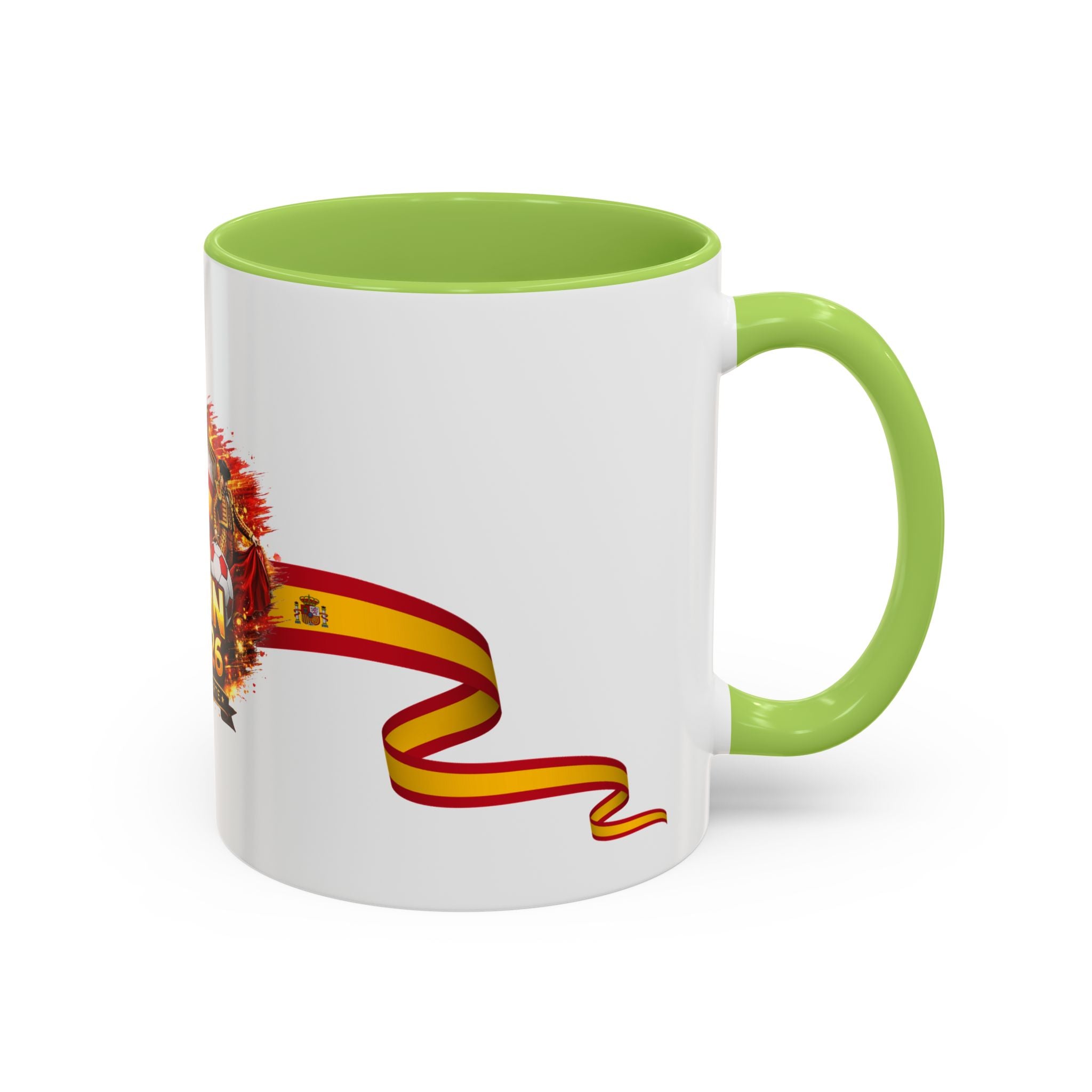Spain 2026 Soccer Mug – Spain Futbol Fuerte Accent Coffee Cup (11/15oz)