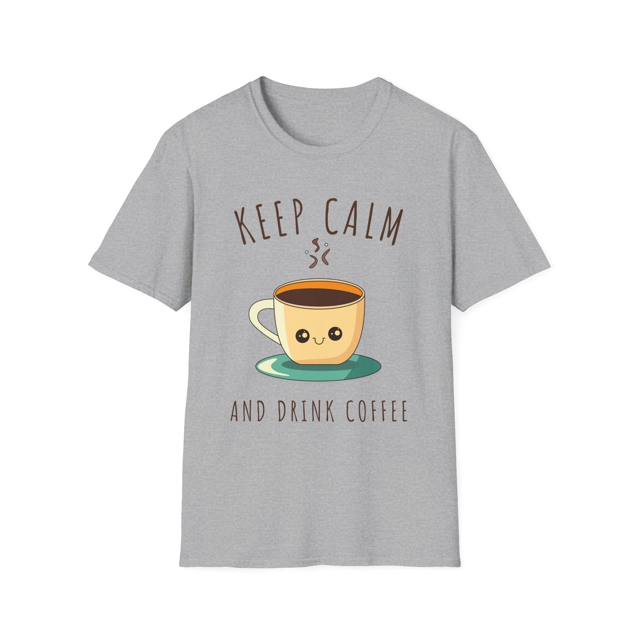 Keep calm & drink coffee Unisex Softstyle T-Shirt