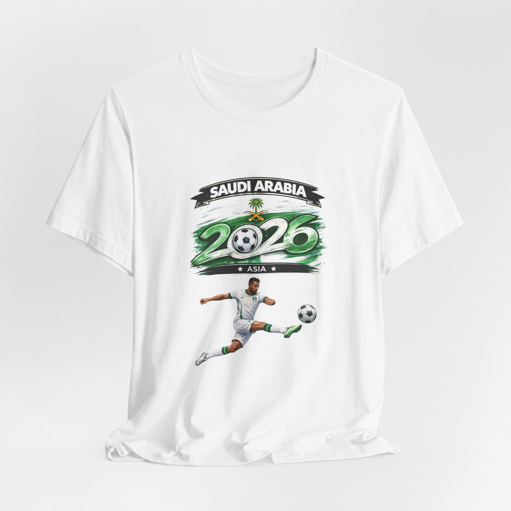 Saudi Arabia 2026 Soccer T-Shirt – Football Fan Jersey