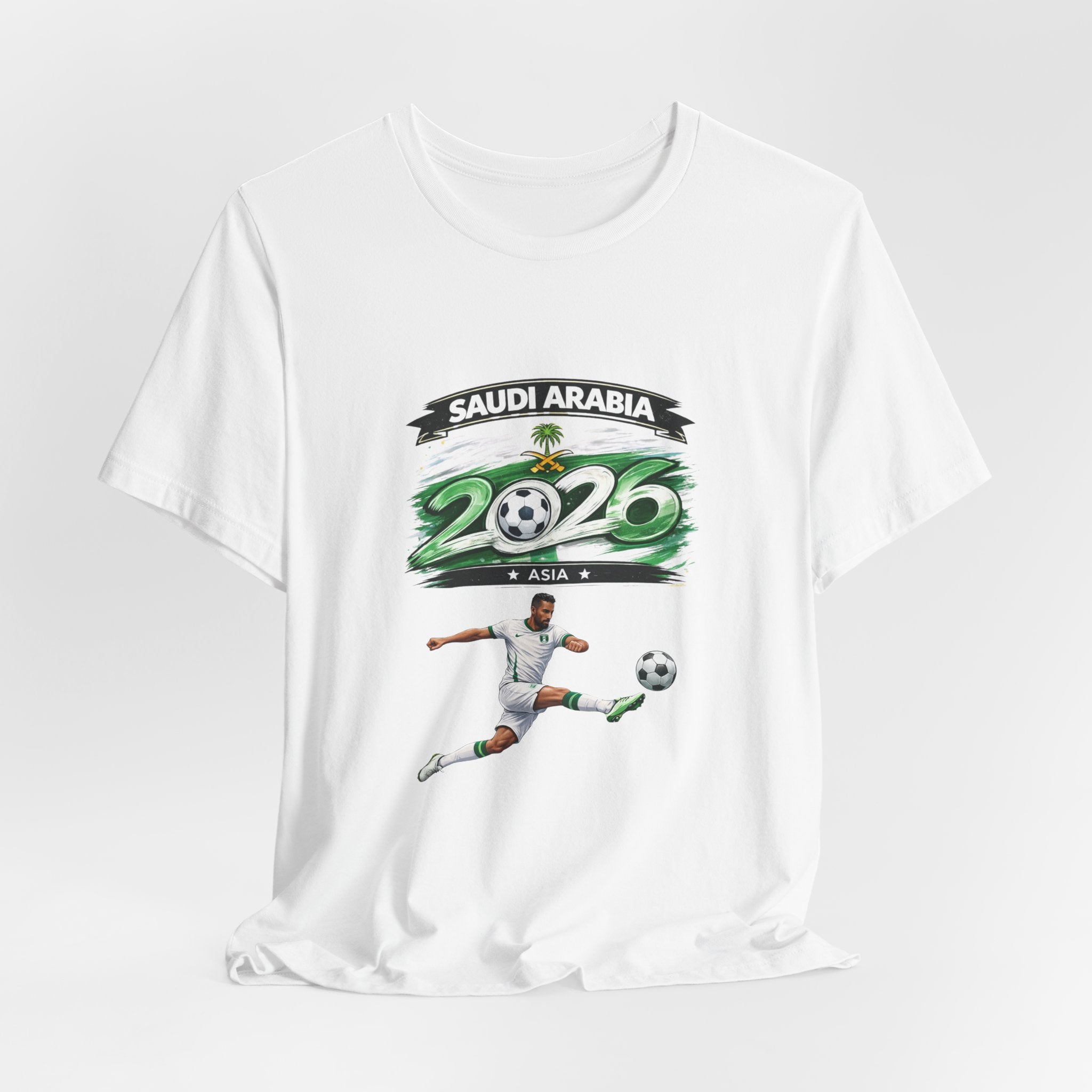 Saudi Arabia 2026 Soccer T-Shirt – Football Fan Jersey
