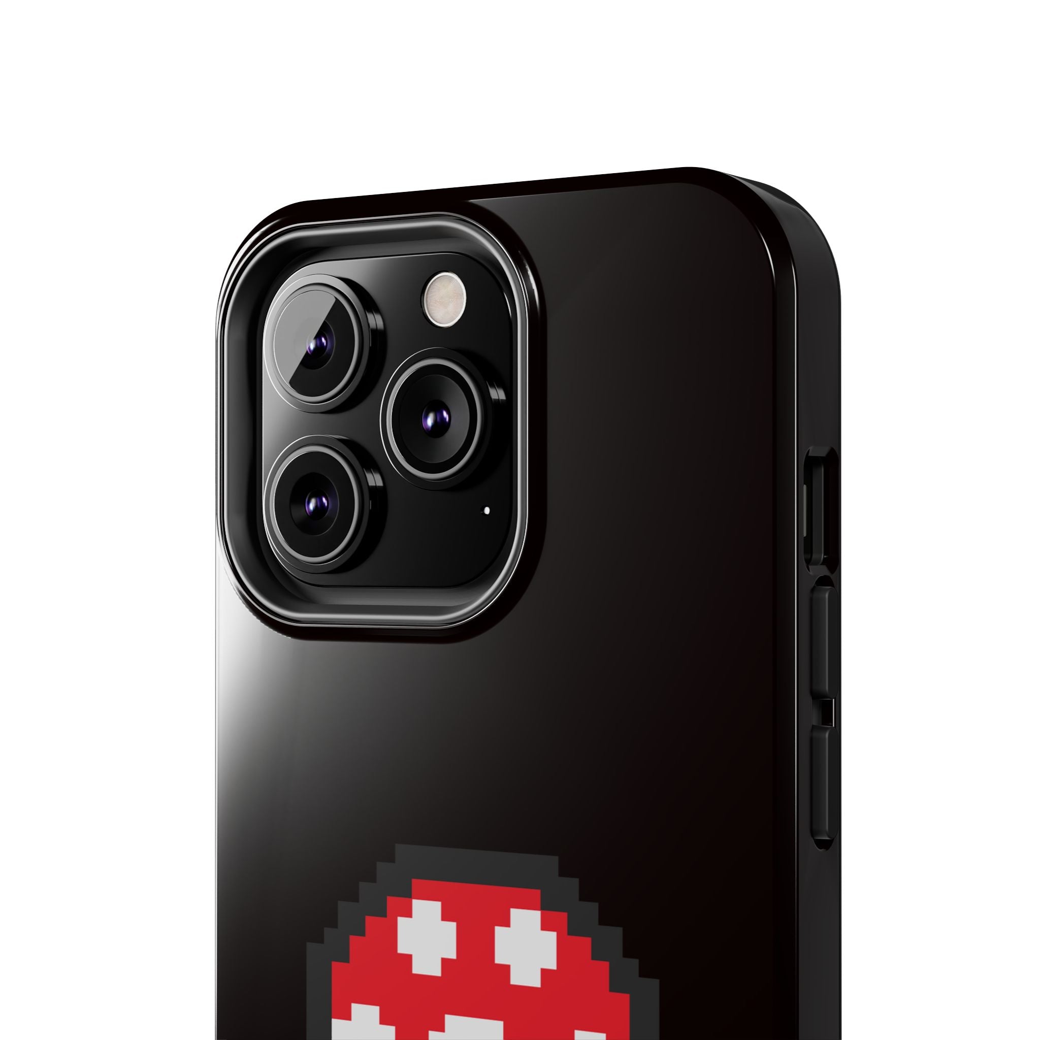 I Play Video Games Pixel Mushroom Phone Case — Tough Protective Gamer Case