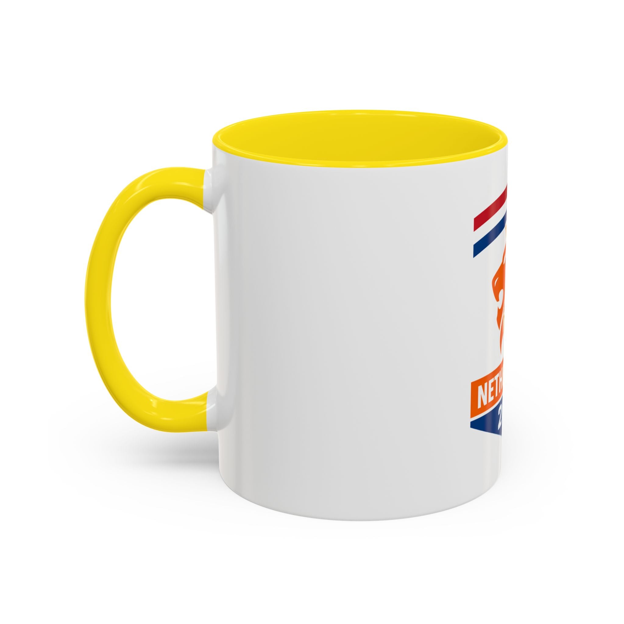 Netherlands 2026 Lion Crest Coffee Mug — Dutch Soccer Fan Gift