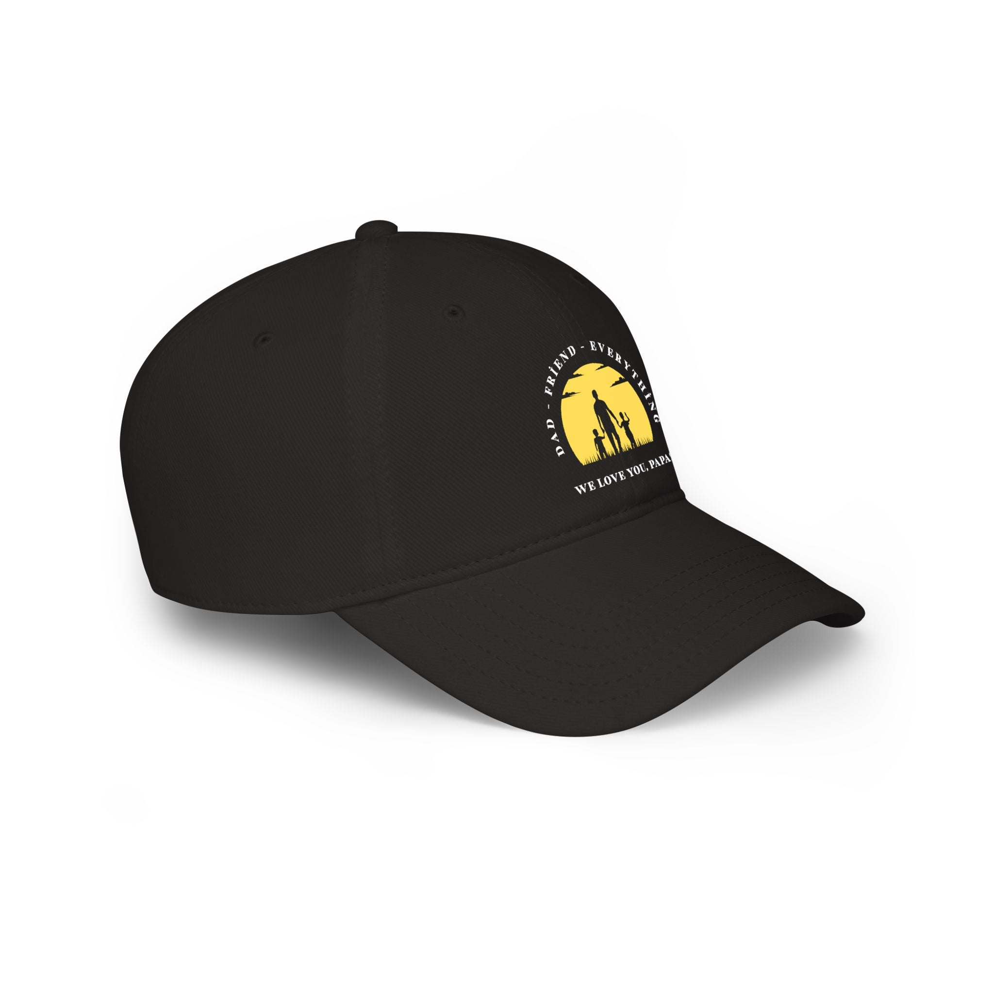 Dad, Friend, Everything Cap — 'We Love You, Papa' Low Profile Baseball Hat