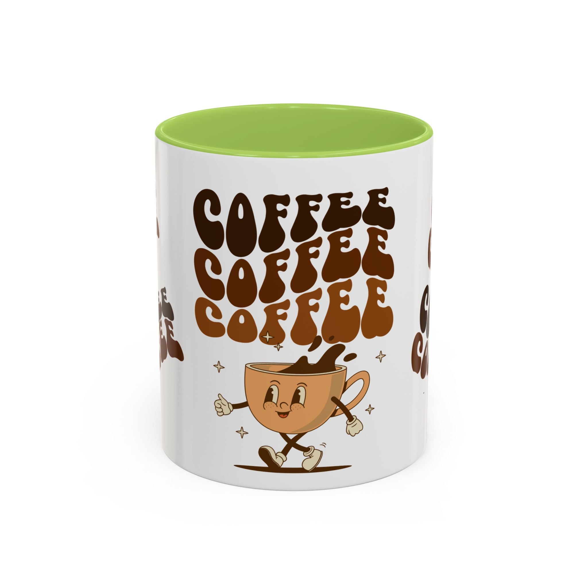 Drink coffee Accent Coffee Mug (11, 15oz)