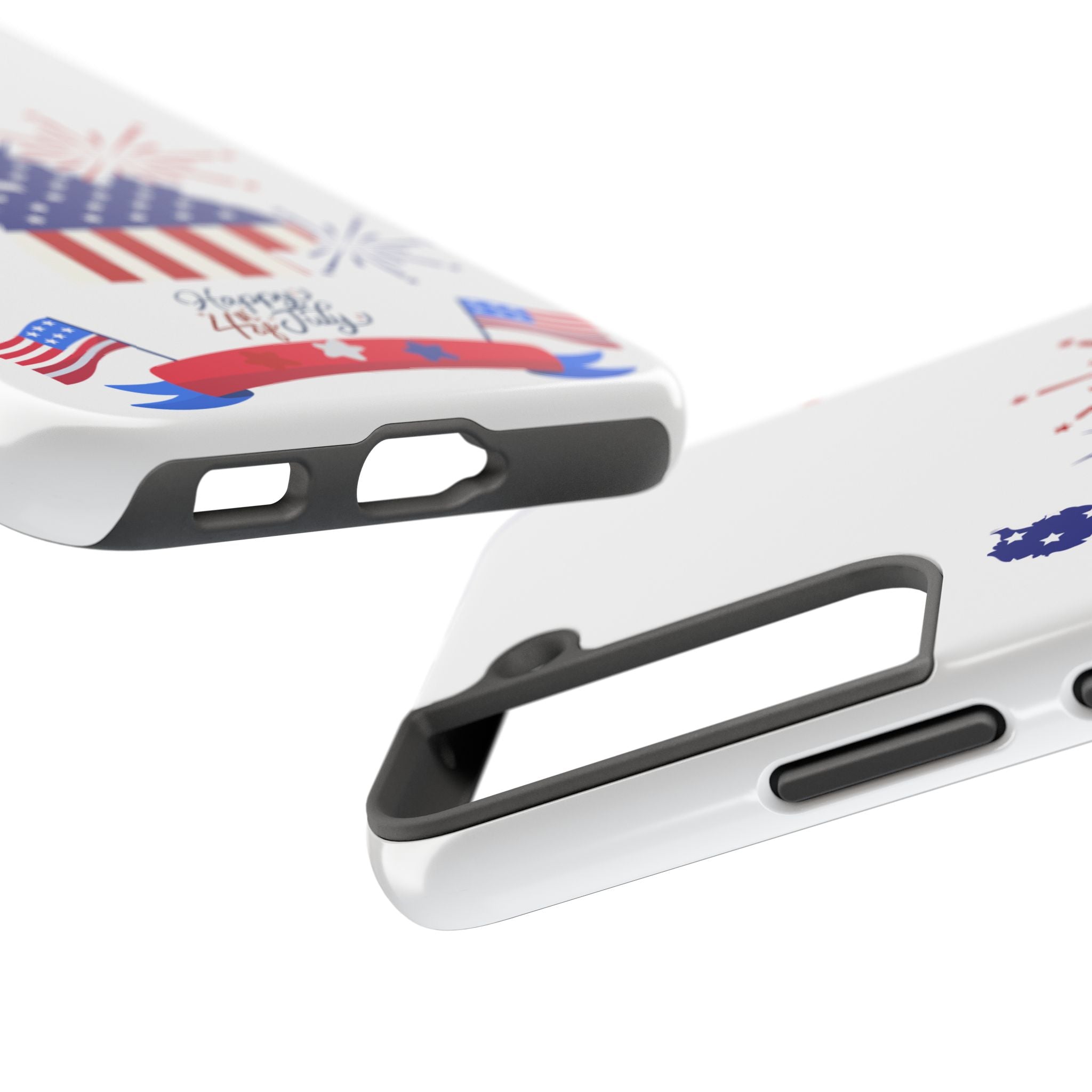 4th of July Tough Phone Case — Statue of Liberty USA Flag Design