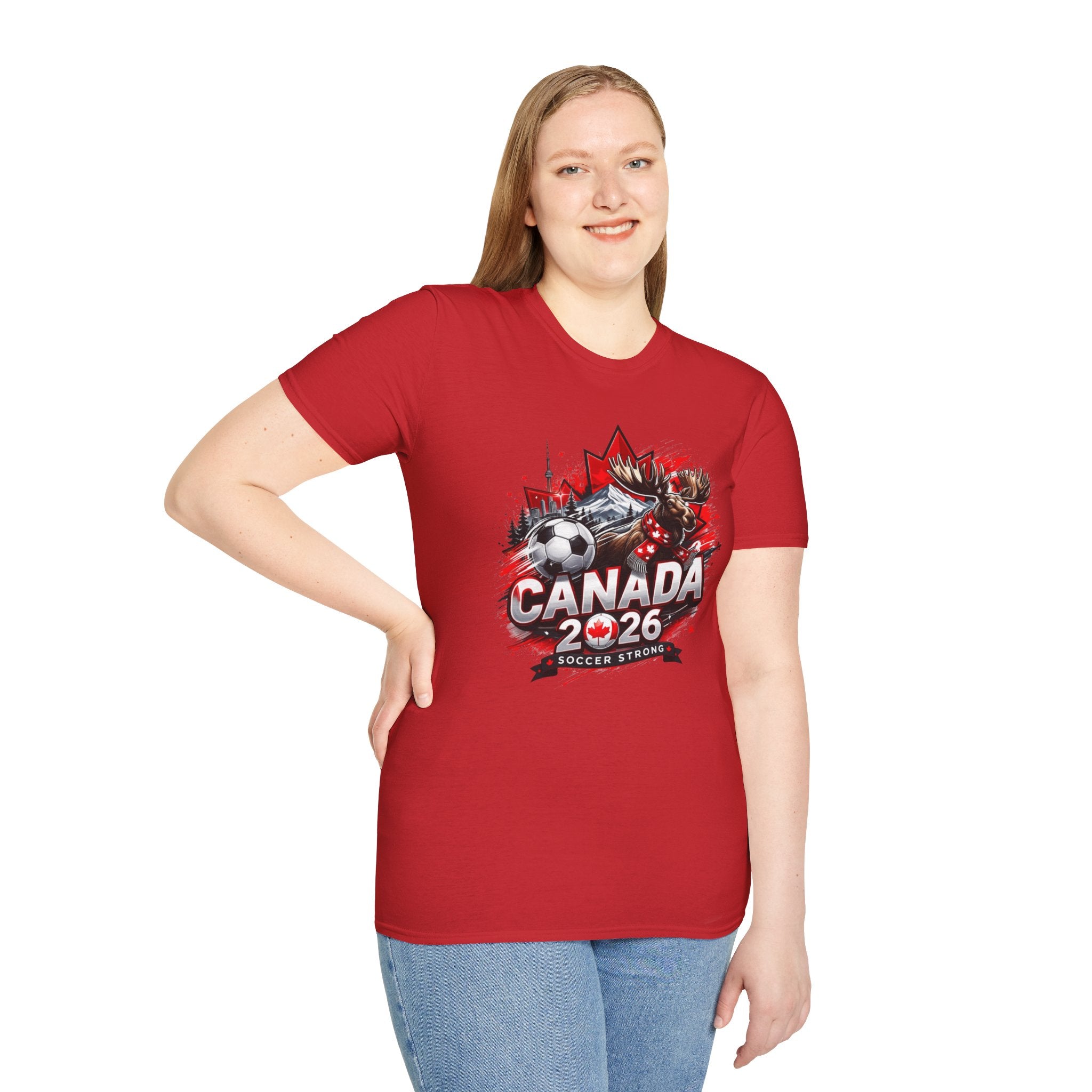 Canada 2026 Soccer T-Shirt — Canada Soccer Strong Fan Tee