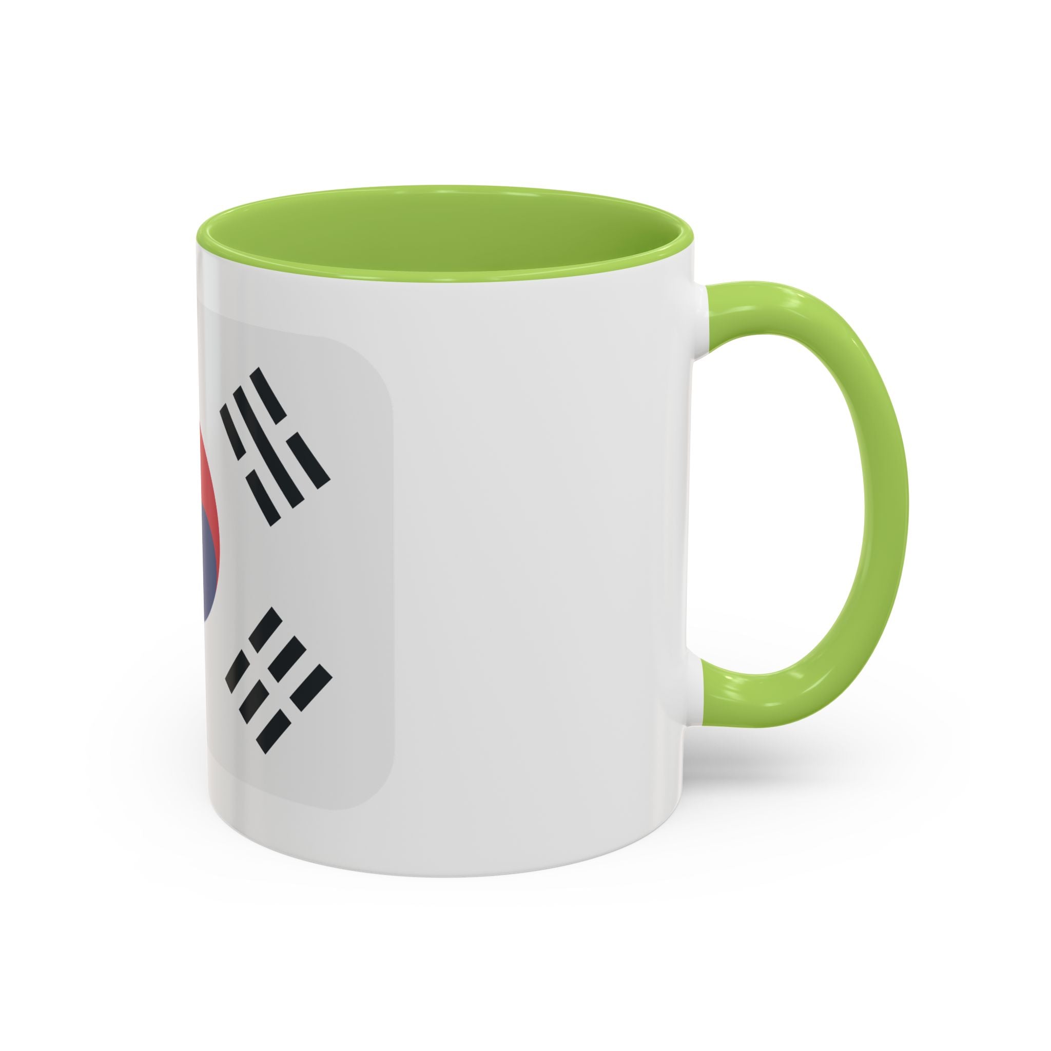South Korea Accent Coffee Mug (11, 15oz)