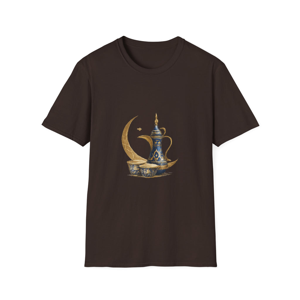 Crescent & Dallah Arabic Coffee T-Shirt