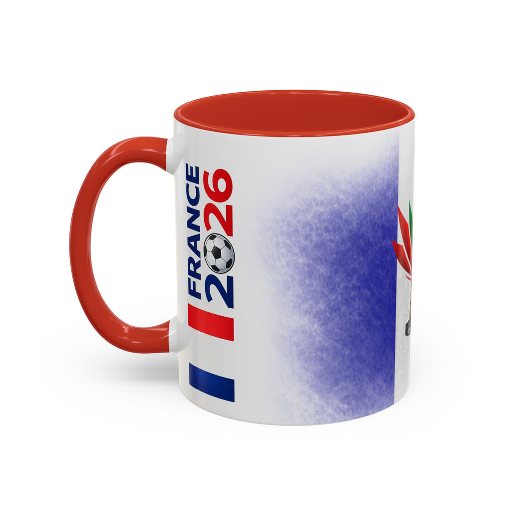 Soccer 2026 Commemorative Mug — France Accent Coffee Cup (11/15oz)