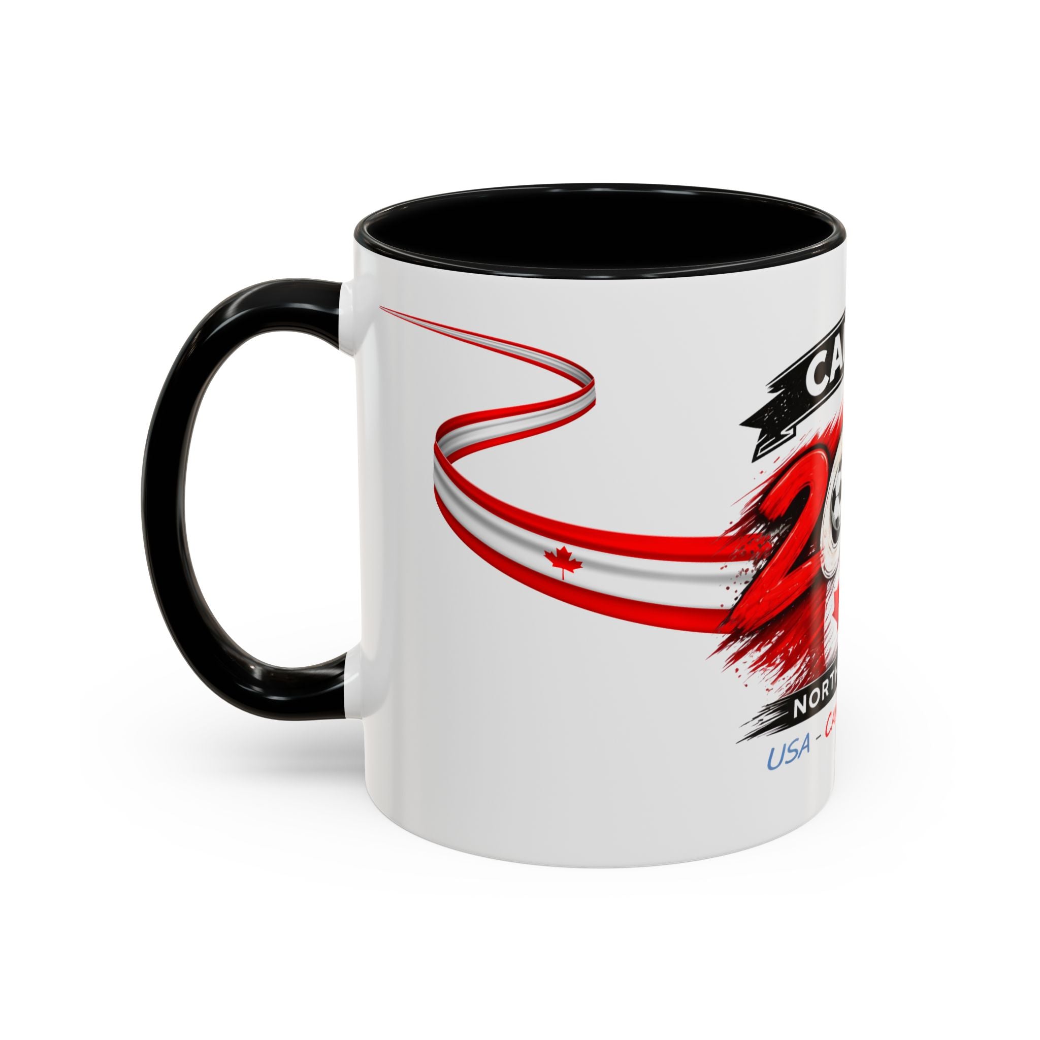 Canada 2026 Soccer Cup Mug — North America USA-Canada-Mexico Cup Coffee Mug
