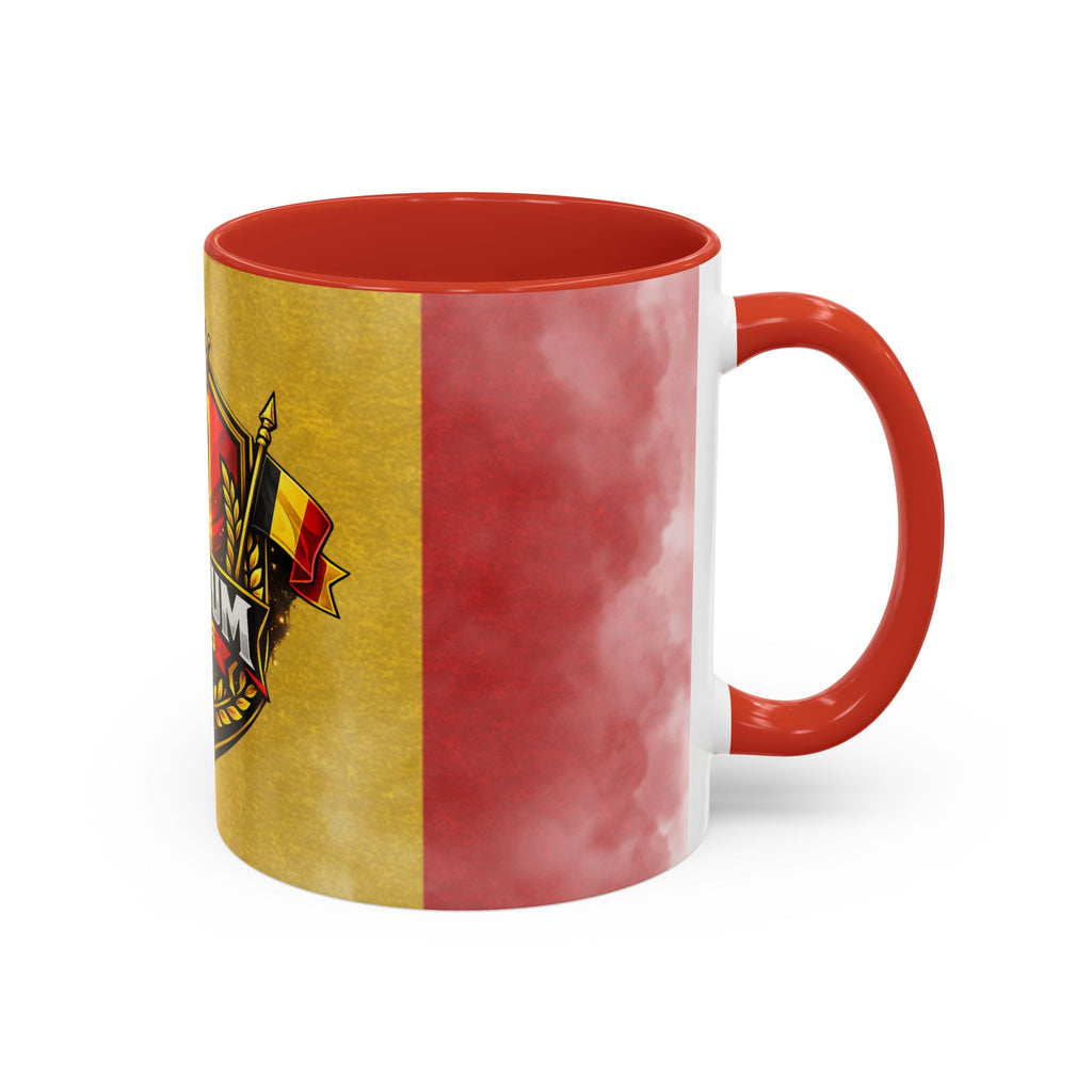 Belgium 2026 Soccer Crest Coffee Mug — Cup Fan Gift (11/15oz)