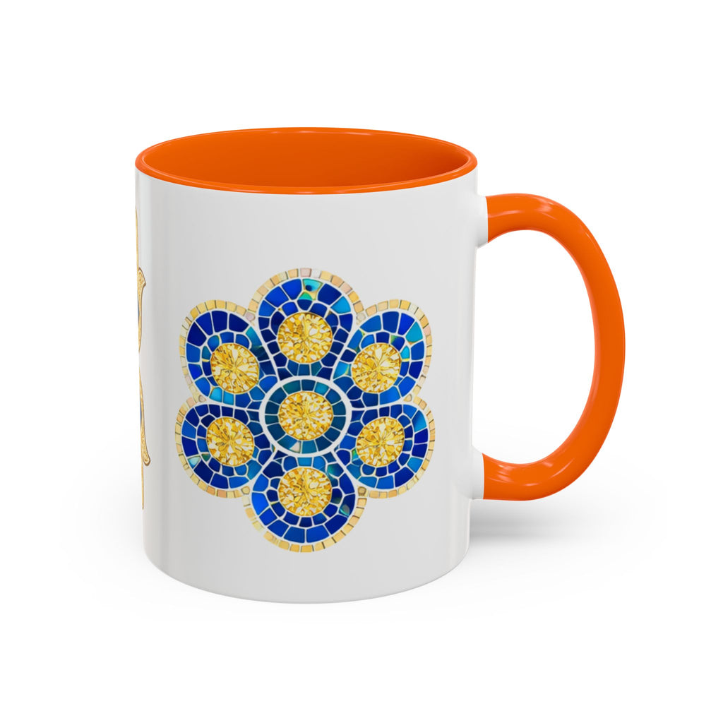 Evil Eye Hamsa Accent Coffee Mug