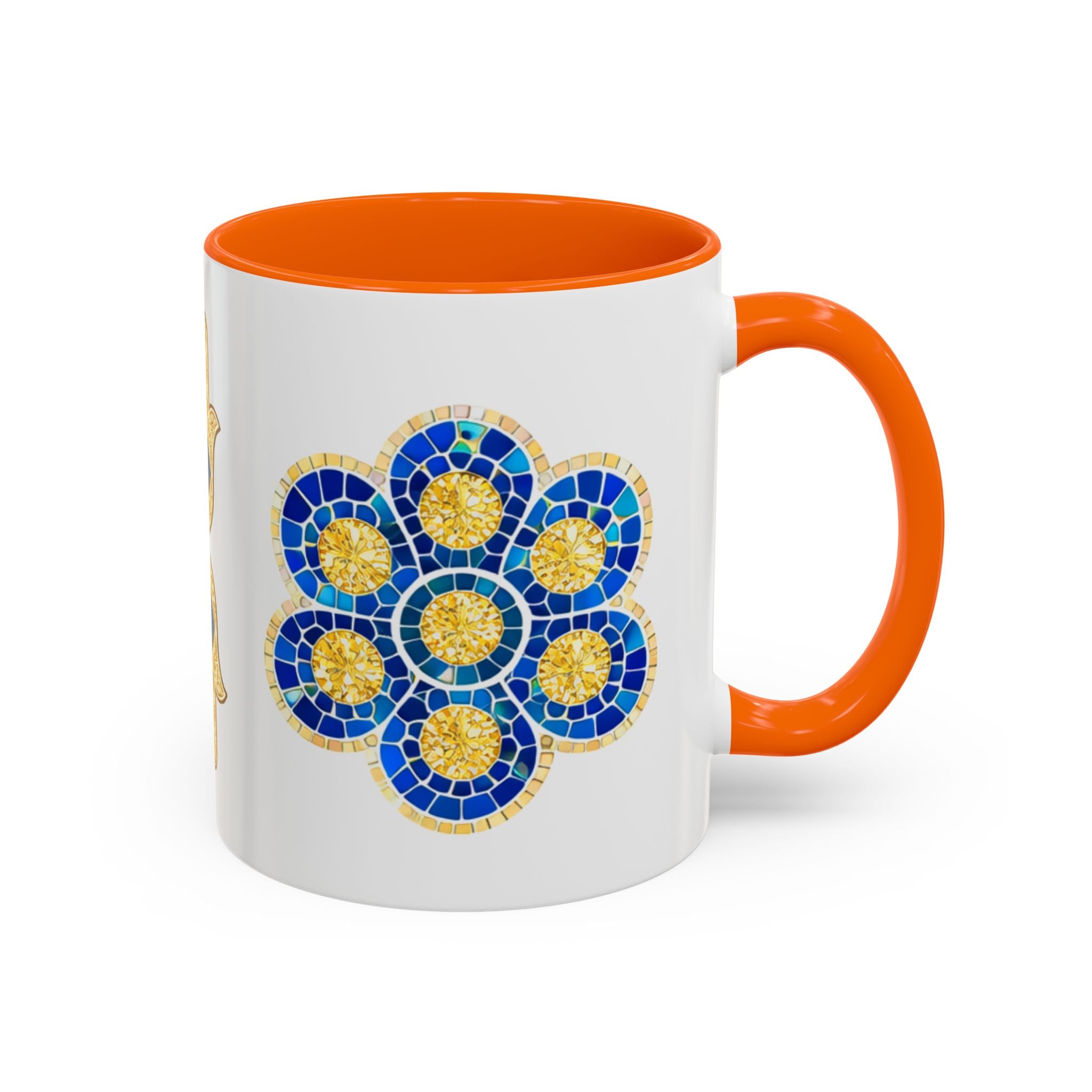 Evil Eye Hamsa Accent Coffee Mug