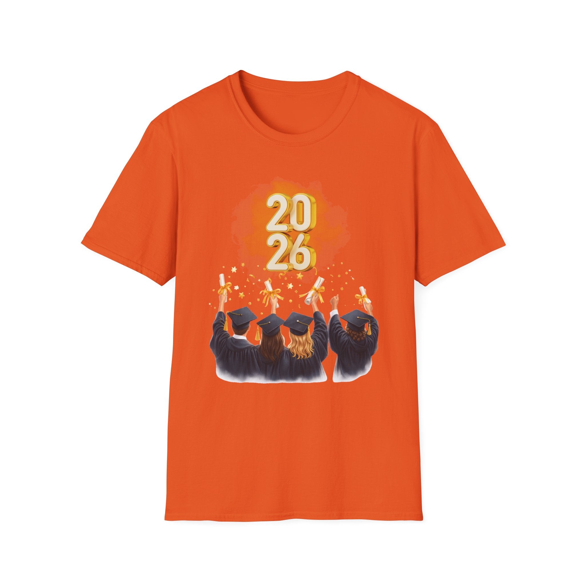 2026 Graduation T-Shirt – Class of 2026 Cap Toss Celebration Tee