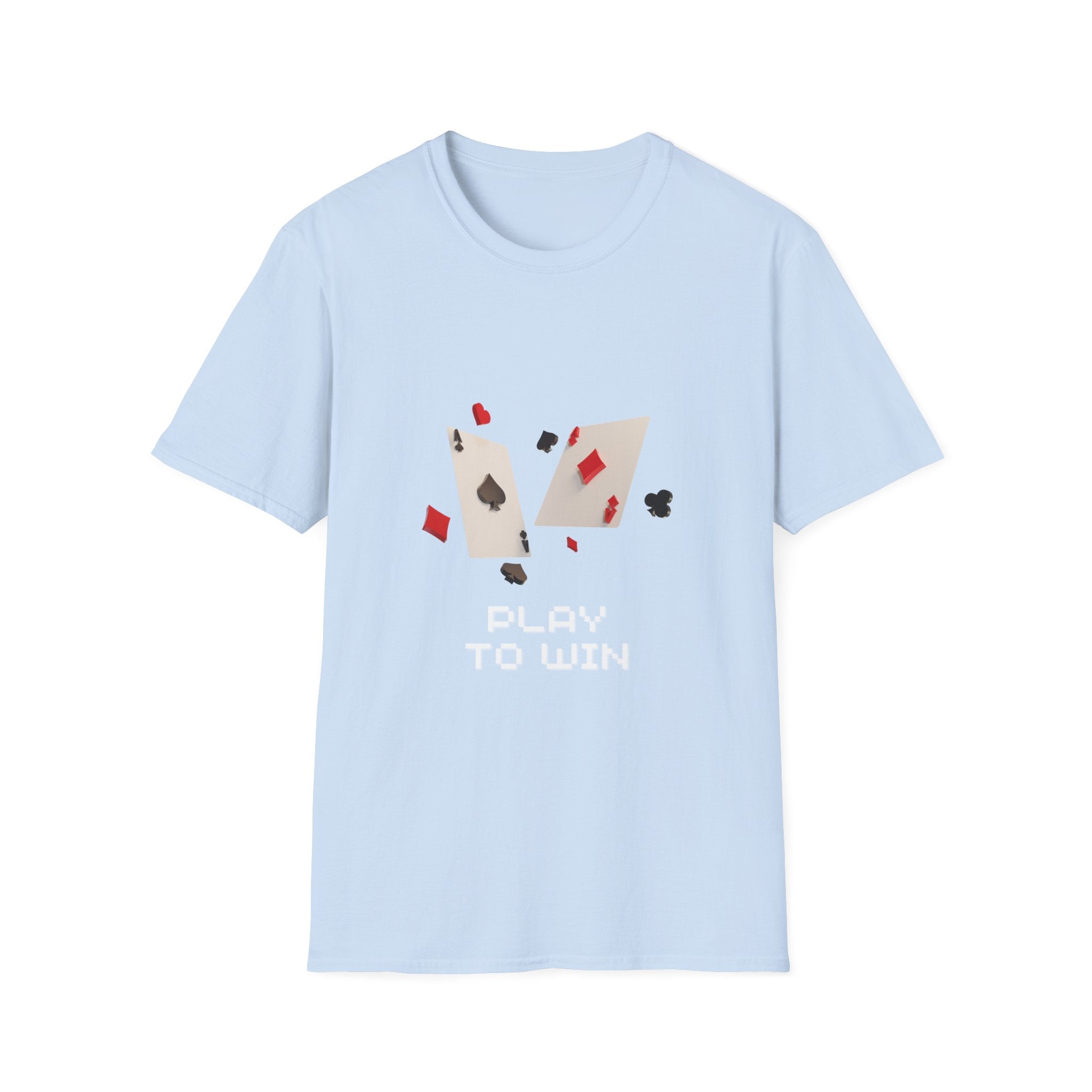Play to Win T-Shirt — Poker Cards Gaming Tee