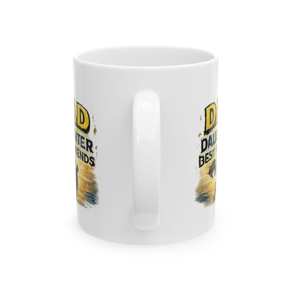 King of the House Mug — Father & Daughter Ceramic Coffee Cup (11oz/15oz)