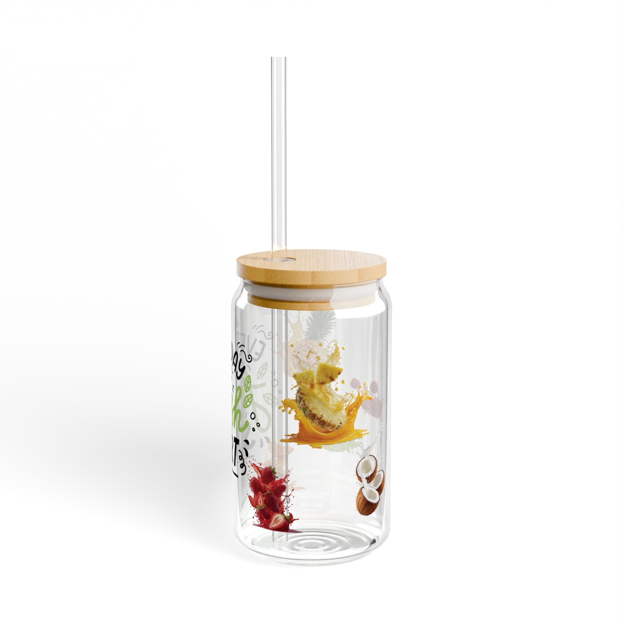 Every day is a fresh start Sipper Glass