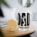 Dad Sipper Glass — 16oz "The Original Superhero" Drink Tumbler
