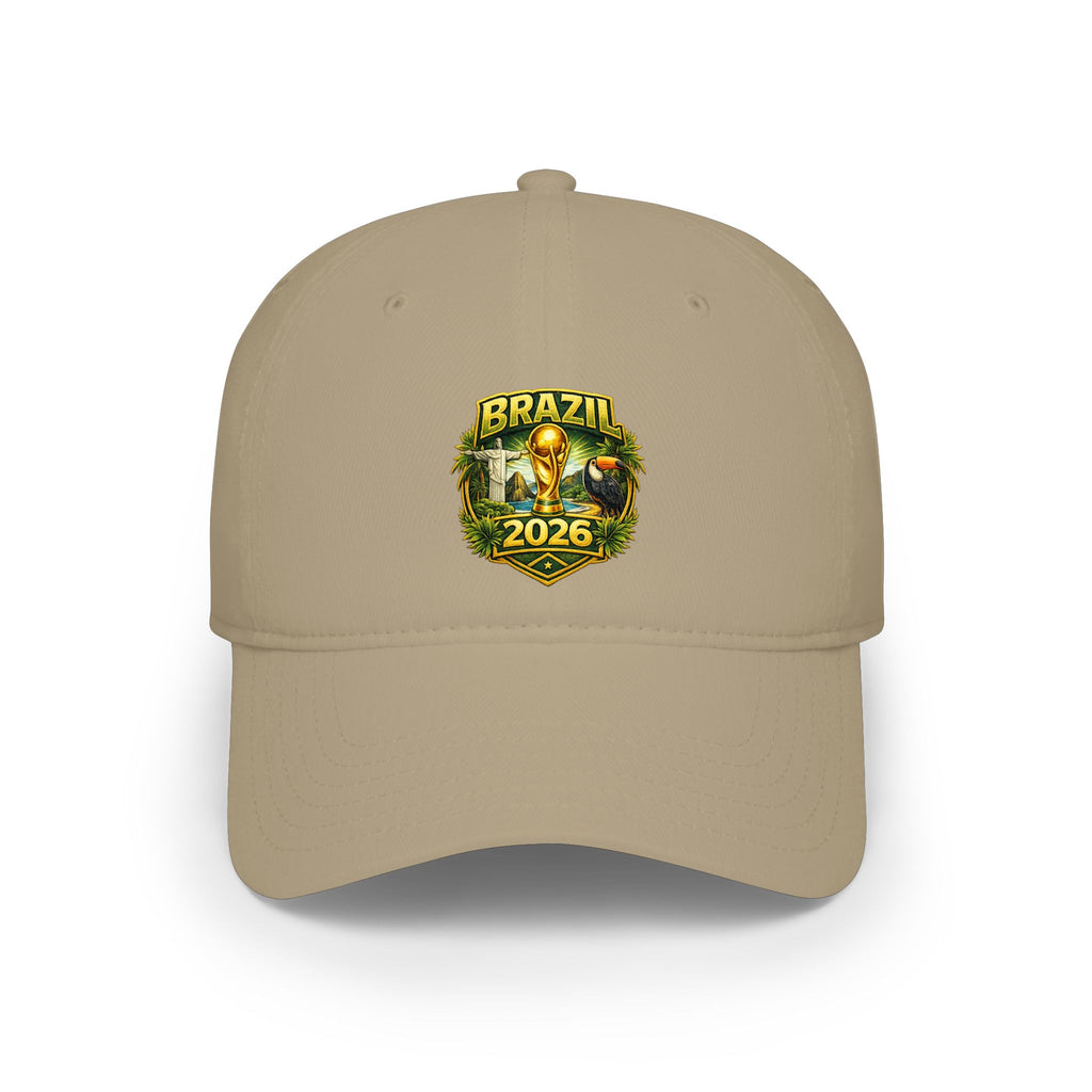 Brazil 2026 Cup Baseball Cap — Soccer Fan Low Profile Hat
