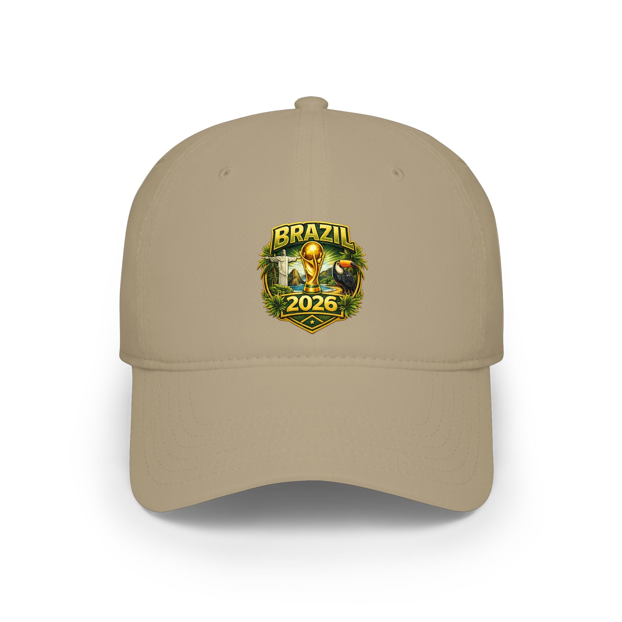 Brazil 2026 Cup Baseball Cap — Soccer Fan Low Profile Hat