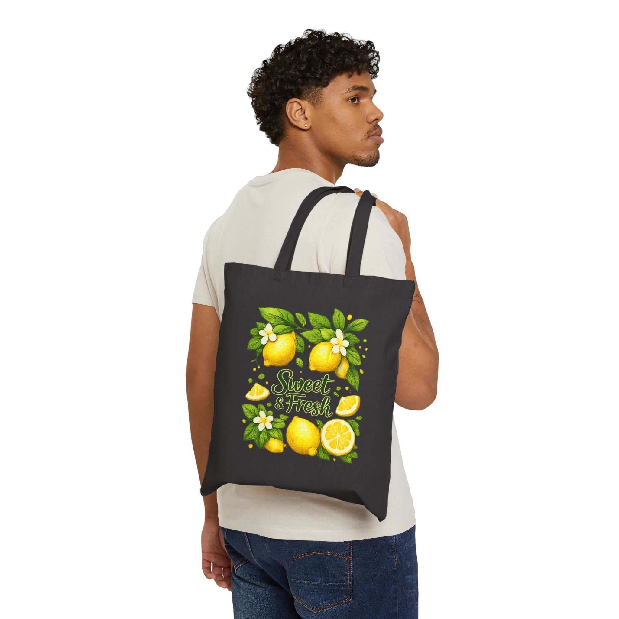 Tote Bag — Sweet & Fresh Lemon Canvas Shopper