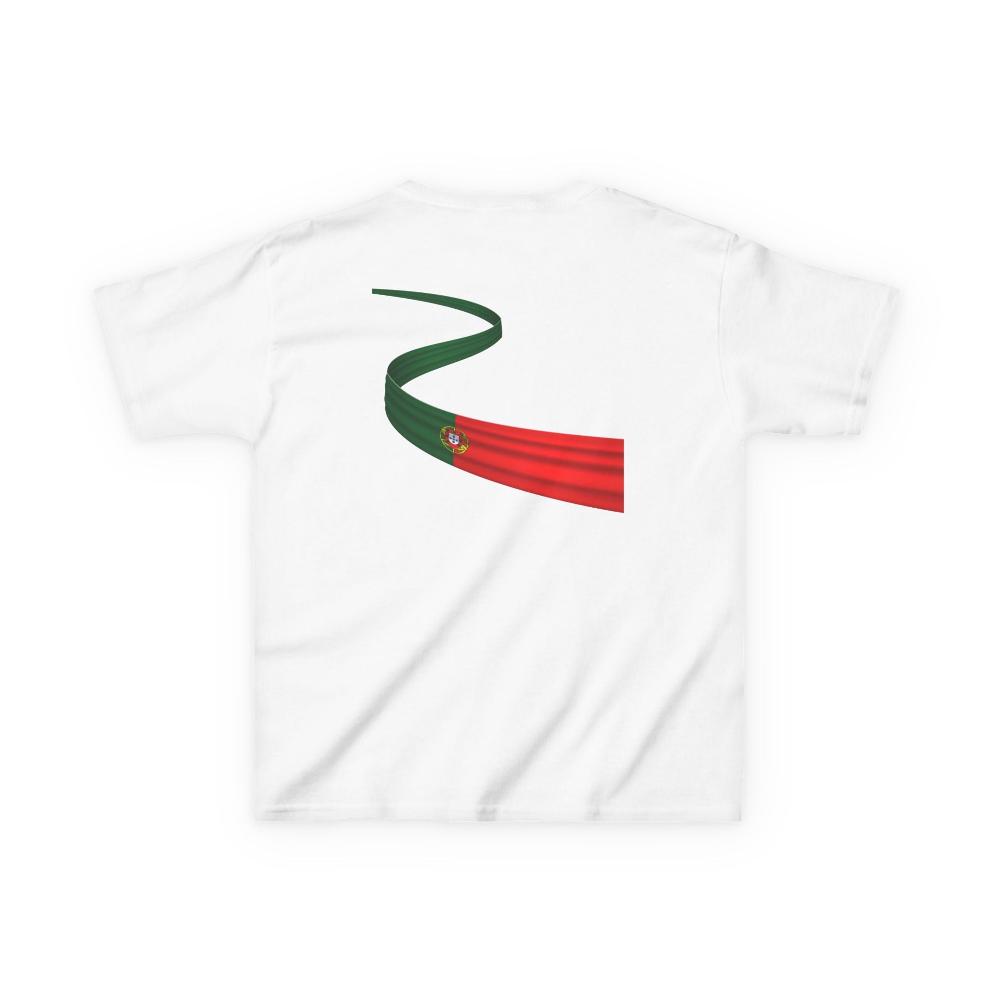 Portugal 2026 Kids T‑Shirt — Cup Supporter Flag Design