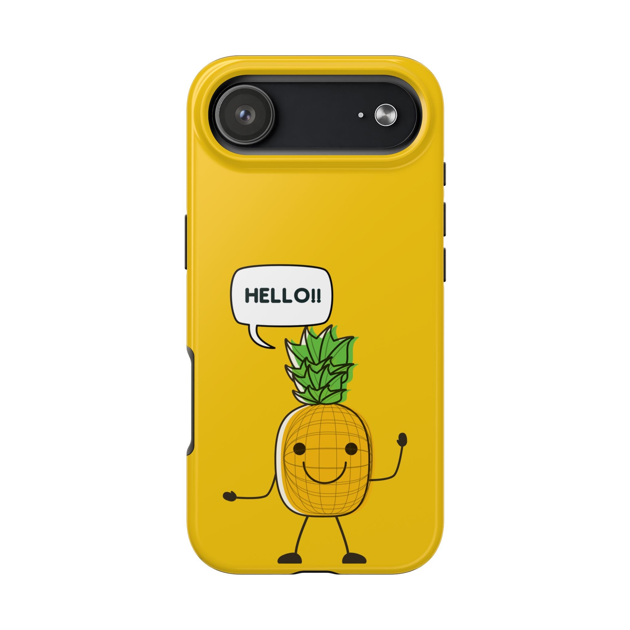Pineapple 'HELLO!!' Tough Phone Case