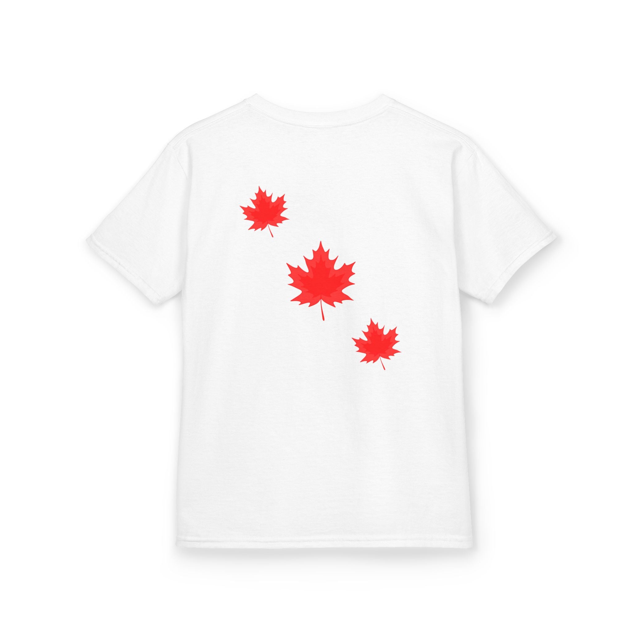 Canada 2026 Kids T‑Shirt — Soccer  Cup Logo with Maple Leaves