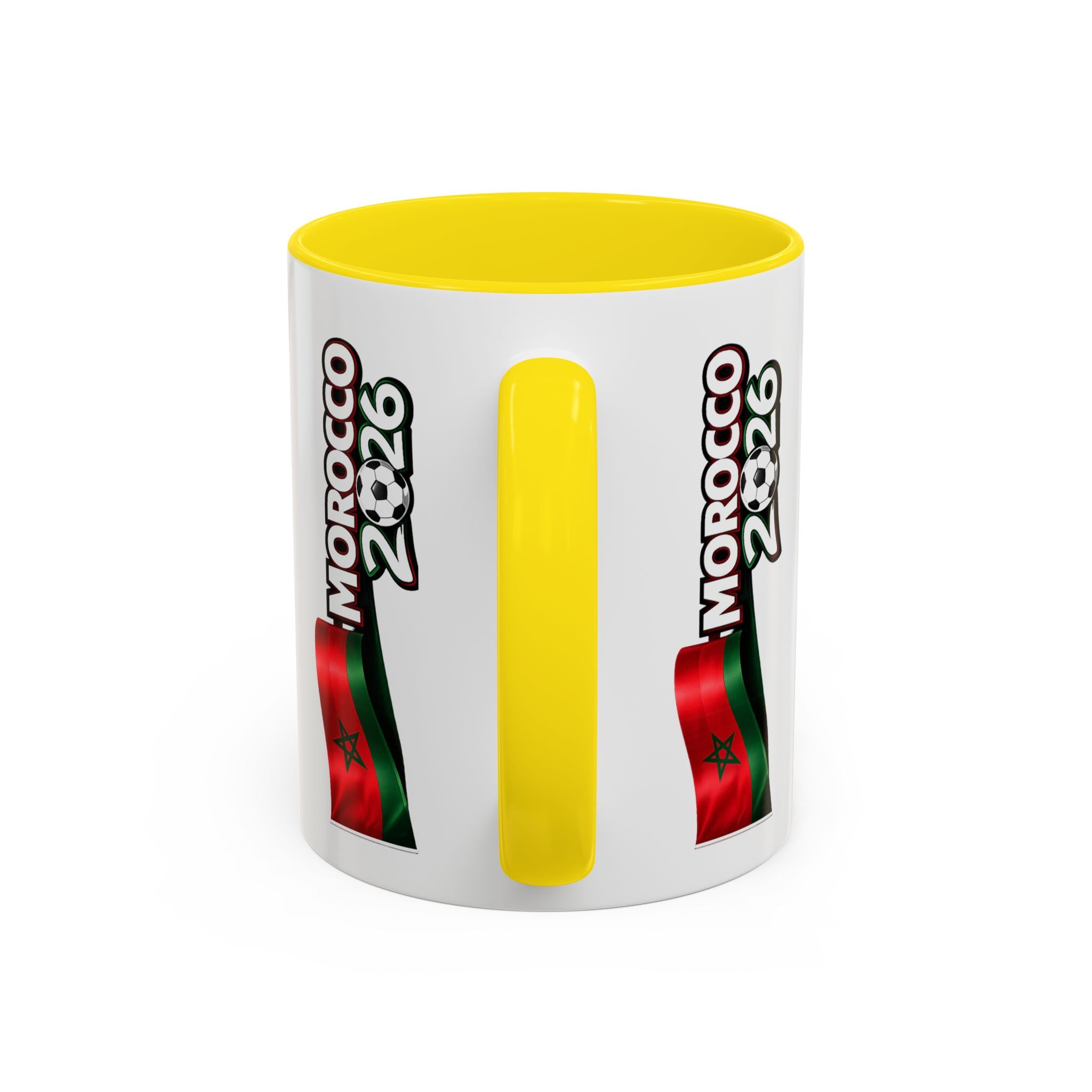 Morocco Coat of Arms Accent Coffee Mug – Moroccan Flag 11/15oz