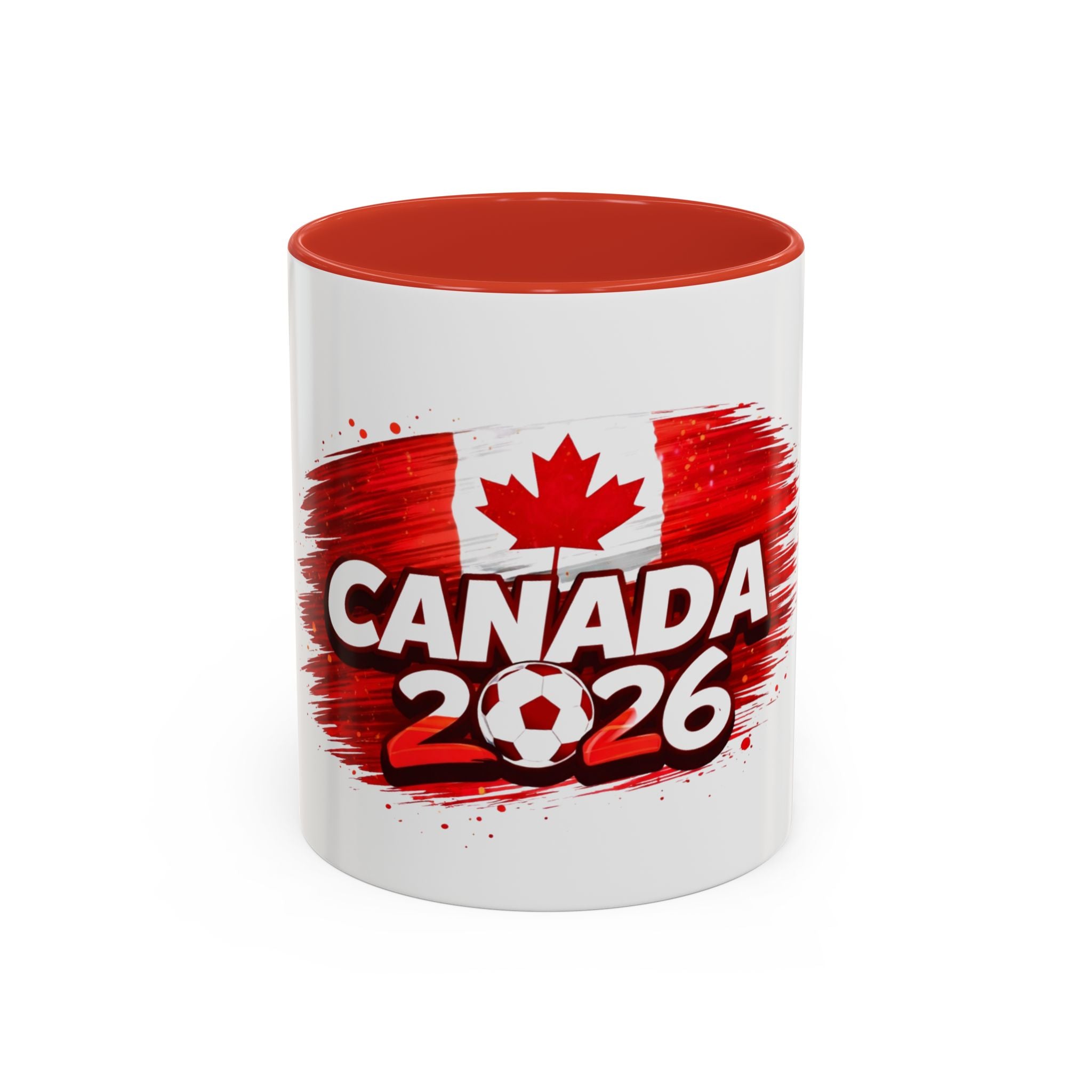 Canada 2026 Soccer Coffee Mug — Canadian Cup Fan Gift