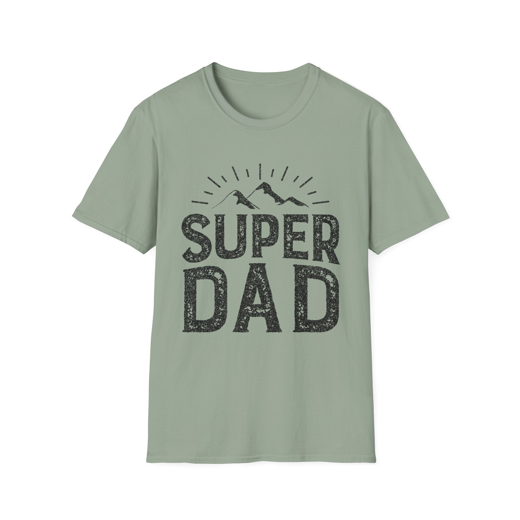 Super Dad T-Shirt — Vintage Mountain Father's Day Tee