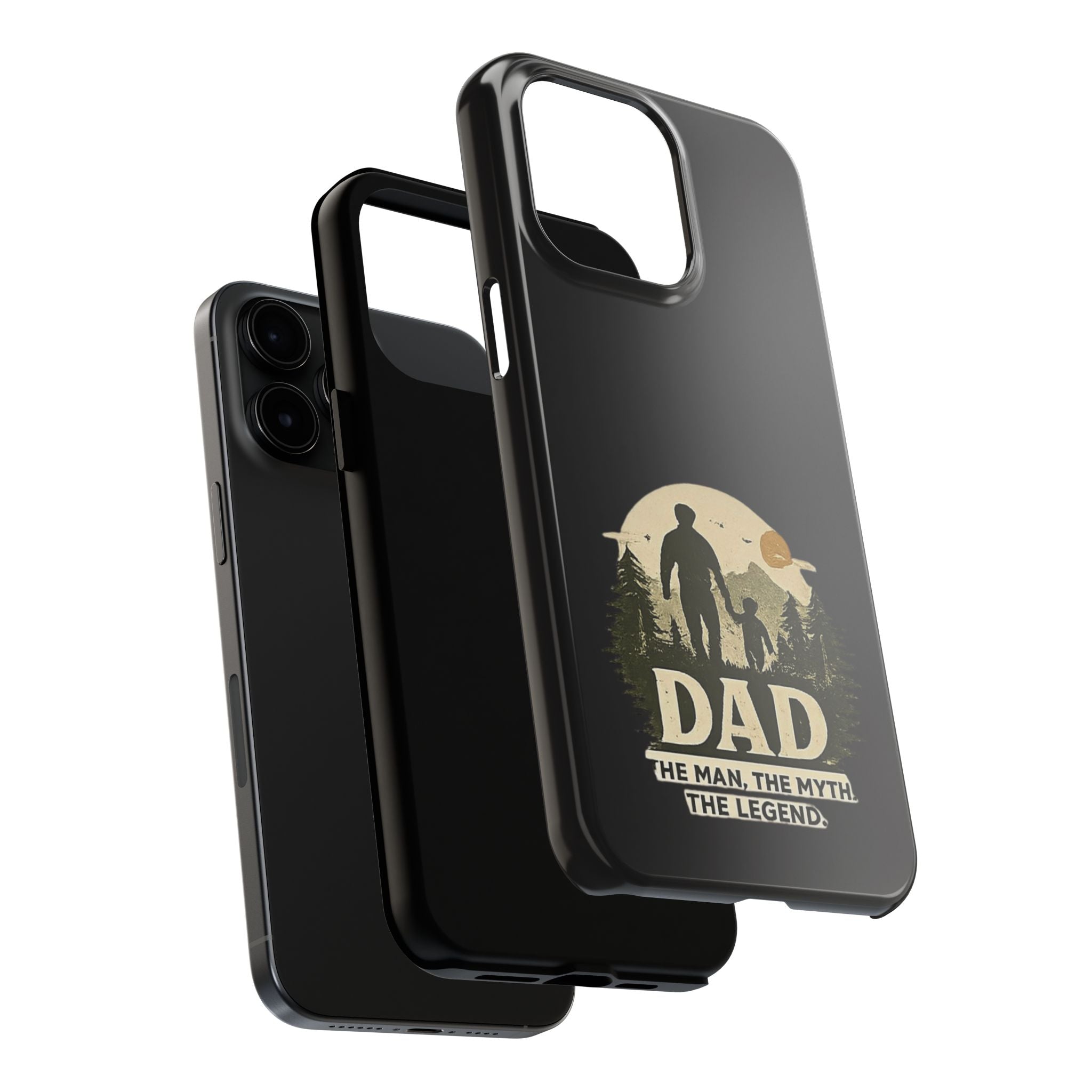 Dad 'The Man, The Myth, The Legend' Tough Phone Case — Rugged Father's Day Gift