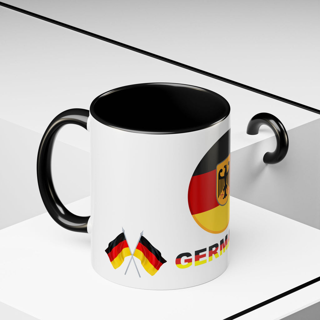 Germany Flag Coffee Mug — German Pride Accent Mug (11/15oz)