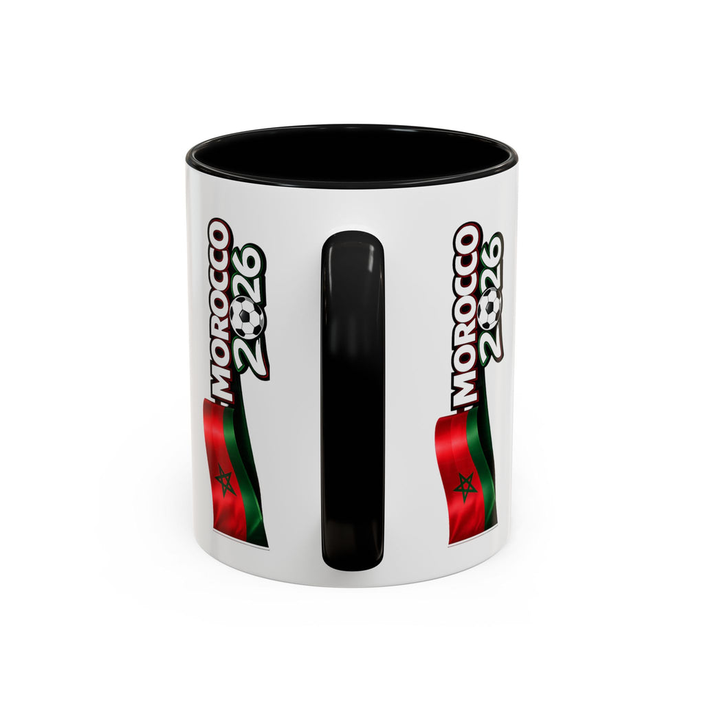 Morocco Coat of Arms Accent Coffee Mug – Moroccan Flag 11/15oz