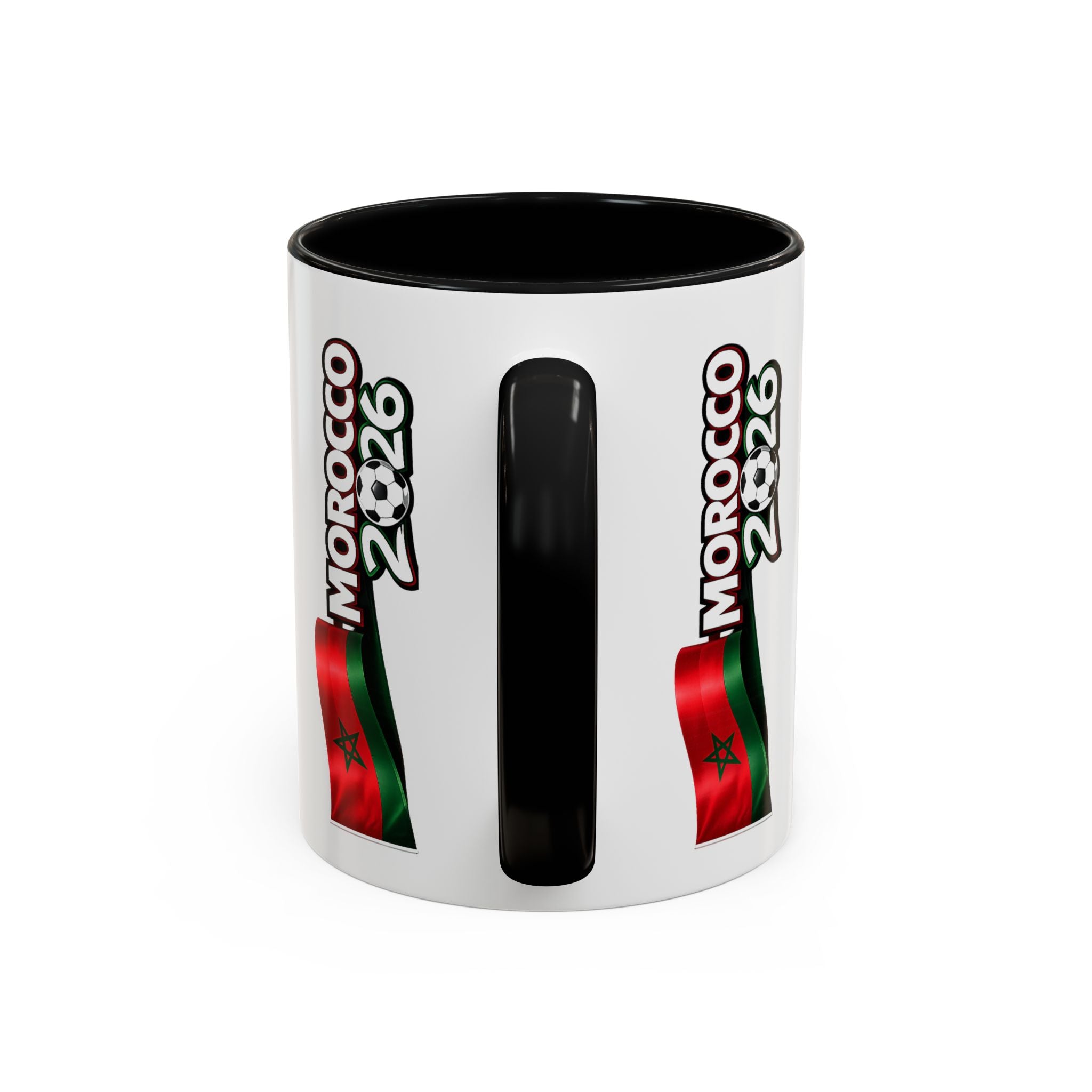 Morocco Coat of Arms Accent Coffee Mug – Moroccan Flag 11/15oz