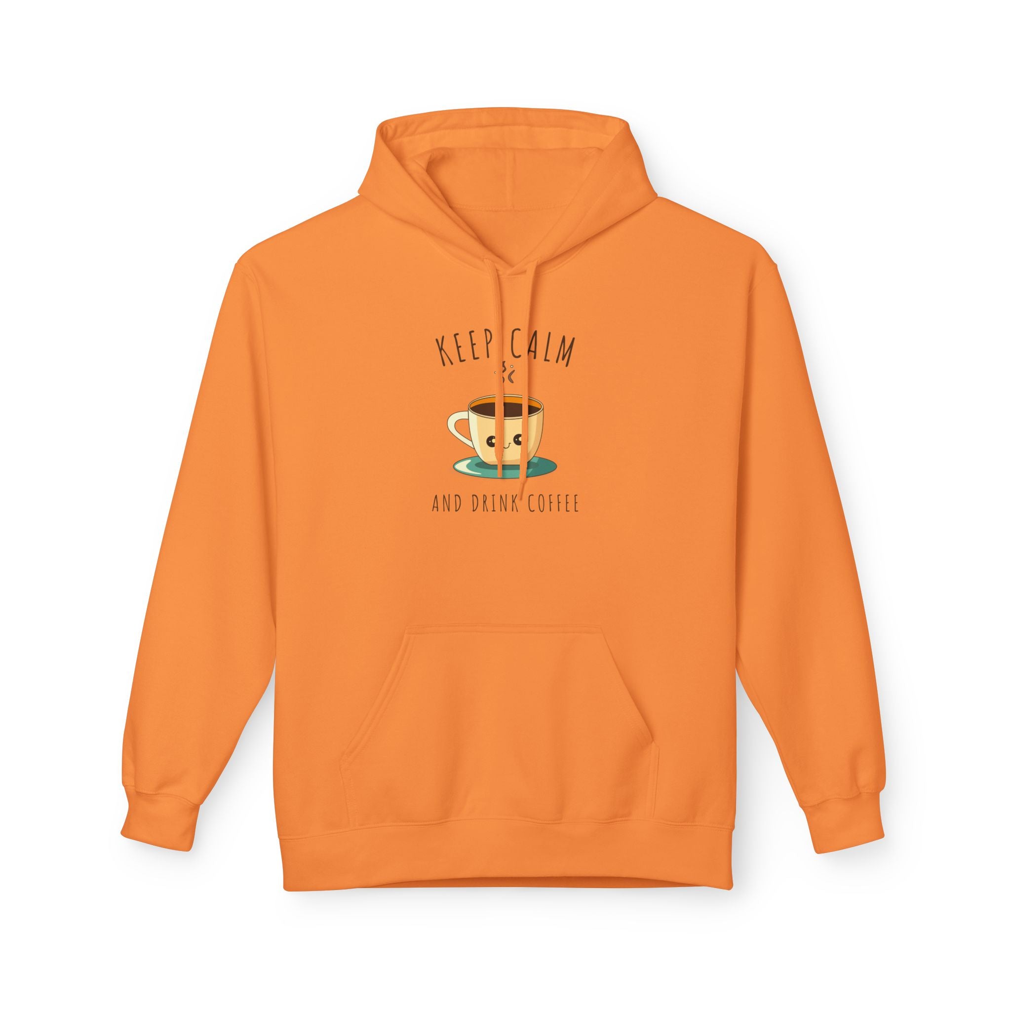 Keep calm & drink coffee Unisex Midweight Softstyle Fleece Hoodie